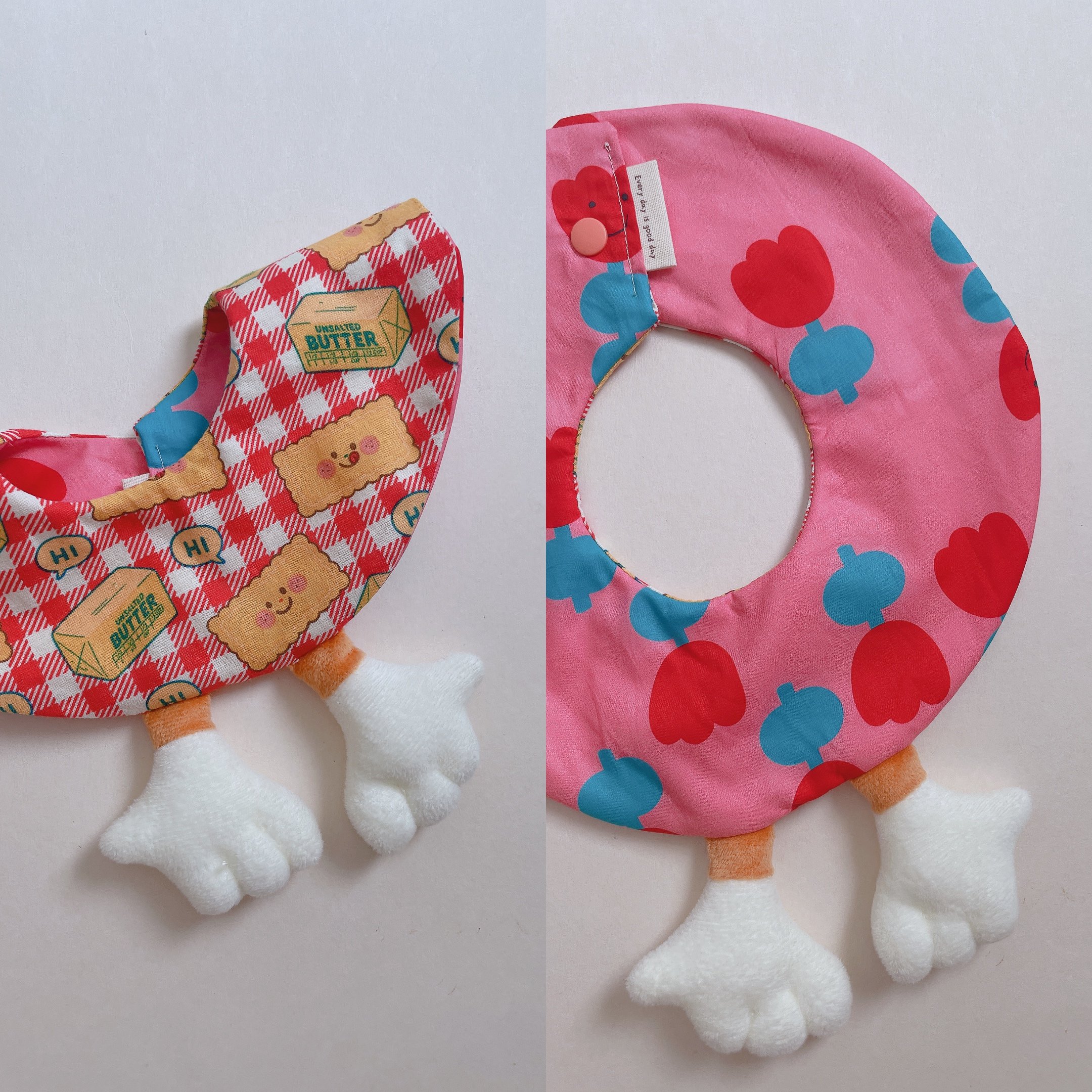 【 現貨 】白色腿腿 - 圓兜