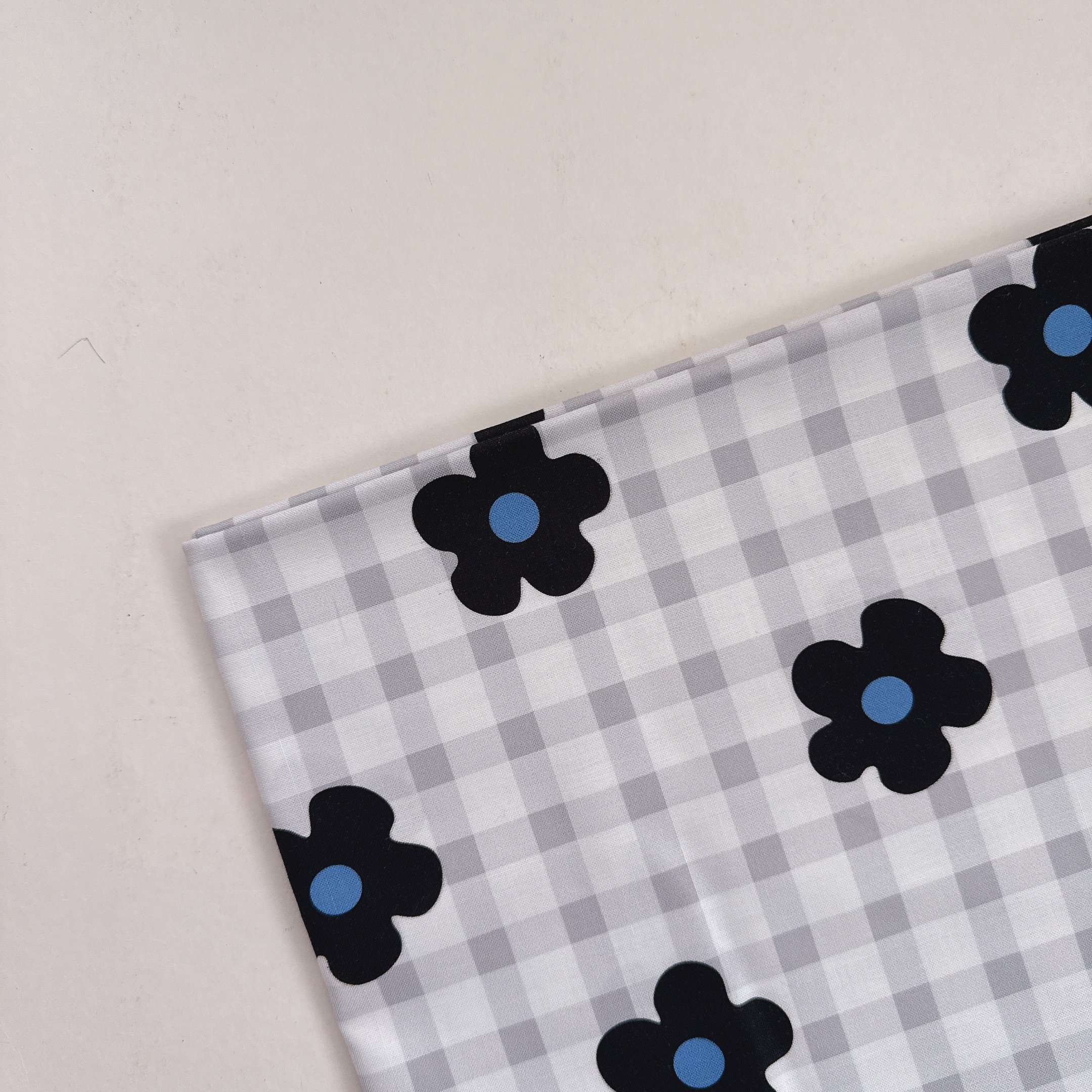 【 選布 】格子花 75