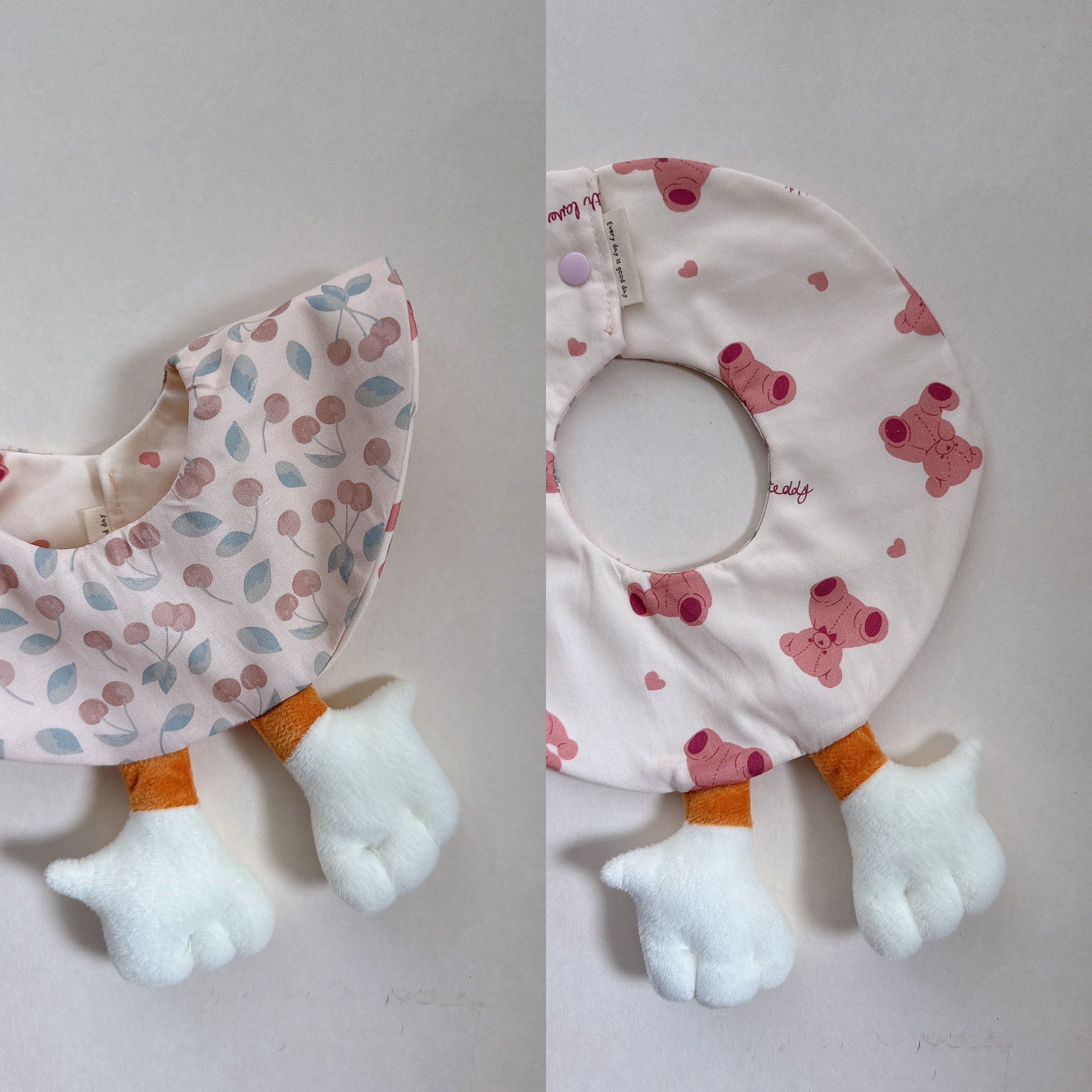 【 現貨 】白色腿腿 - 圓兜