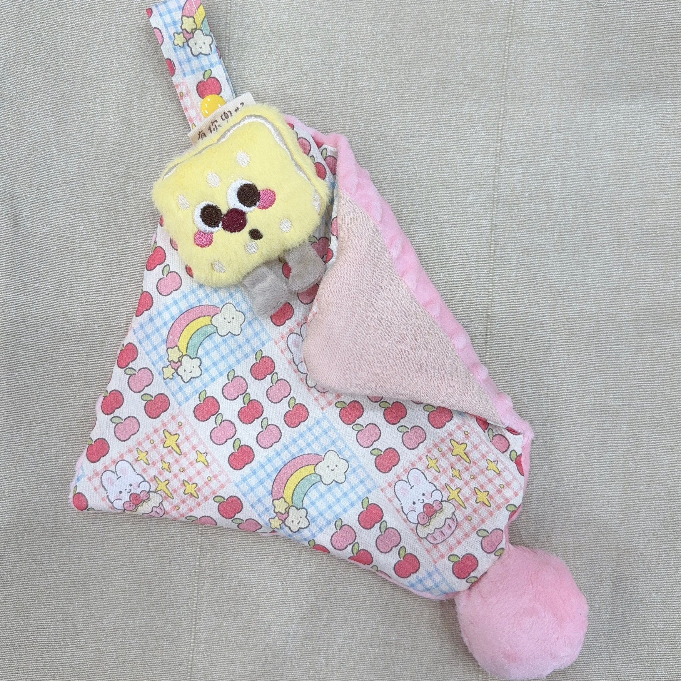 【 現貨 】娃娃安撫巾（啾啾球款）