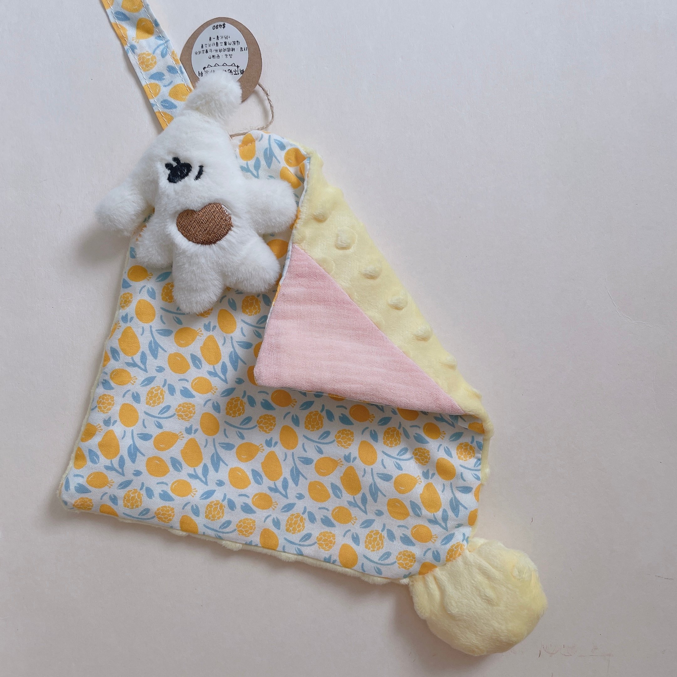 【 現貨 】娃娃安撫巾（啾啾球款）