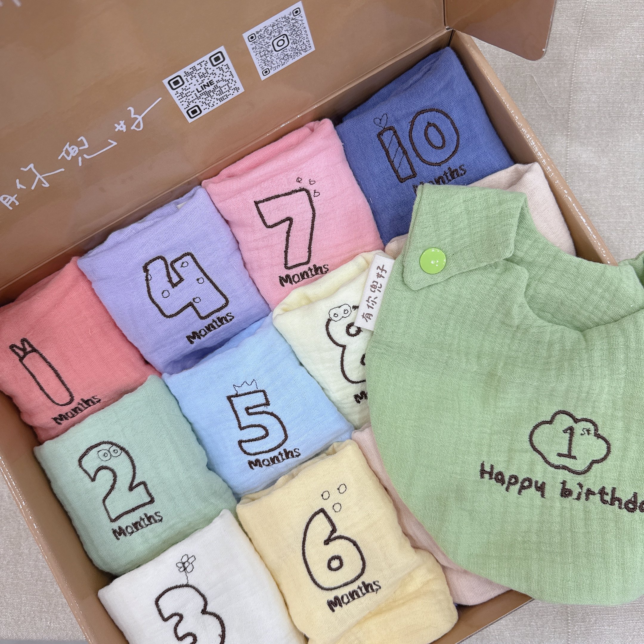 現貨【 數字款 】12月份成長兜組