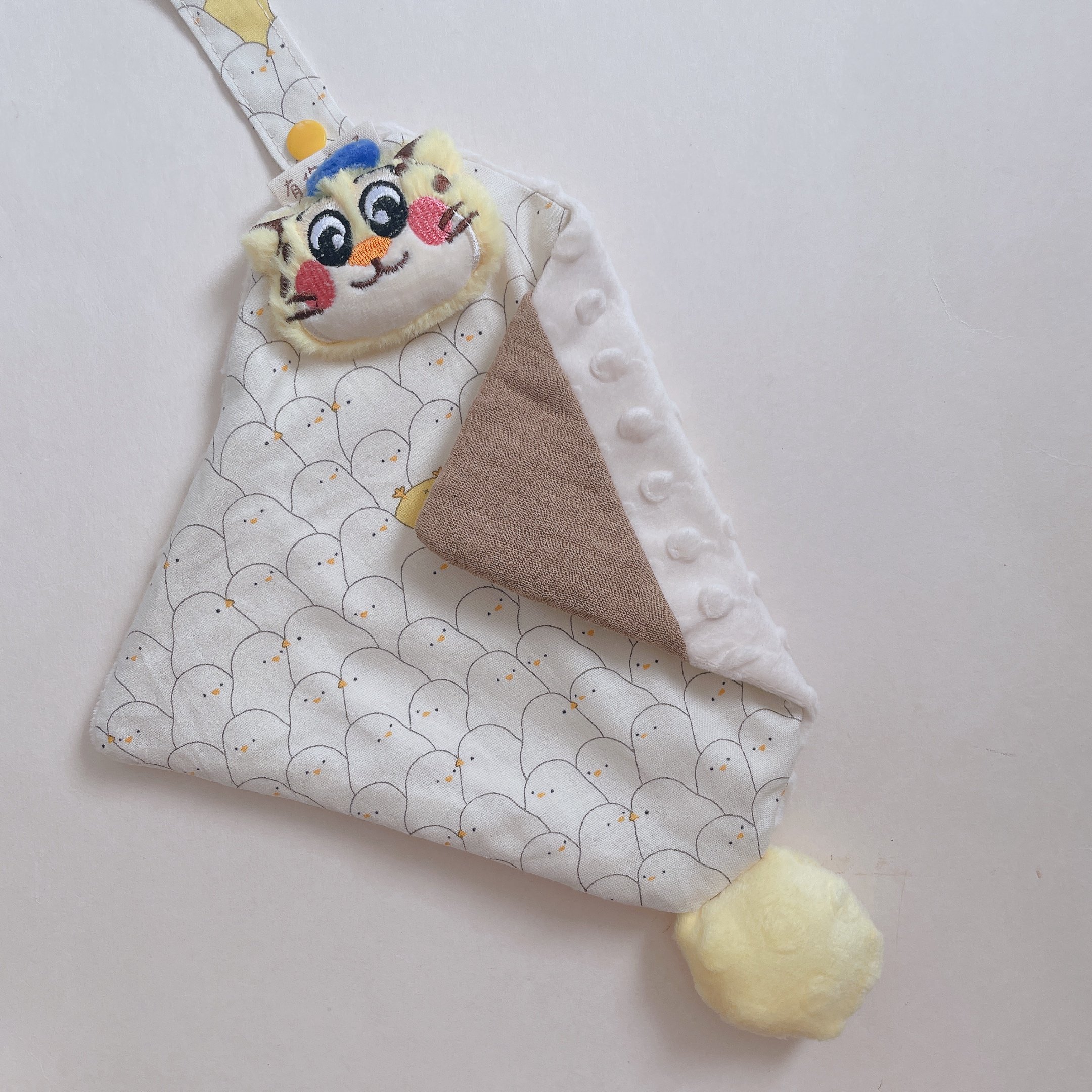 【 現貨 】娃娃安撫巾（啾啾球款）