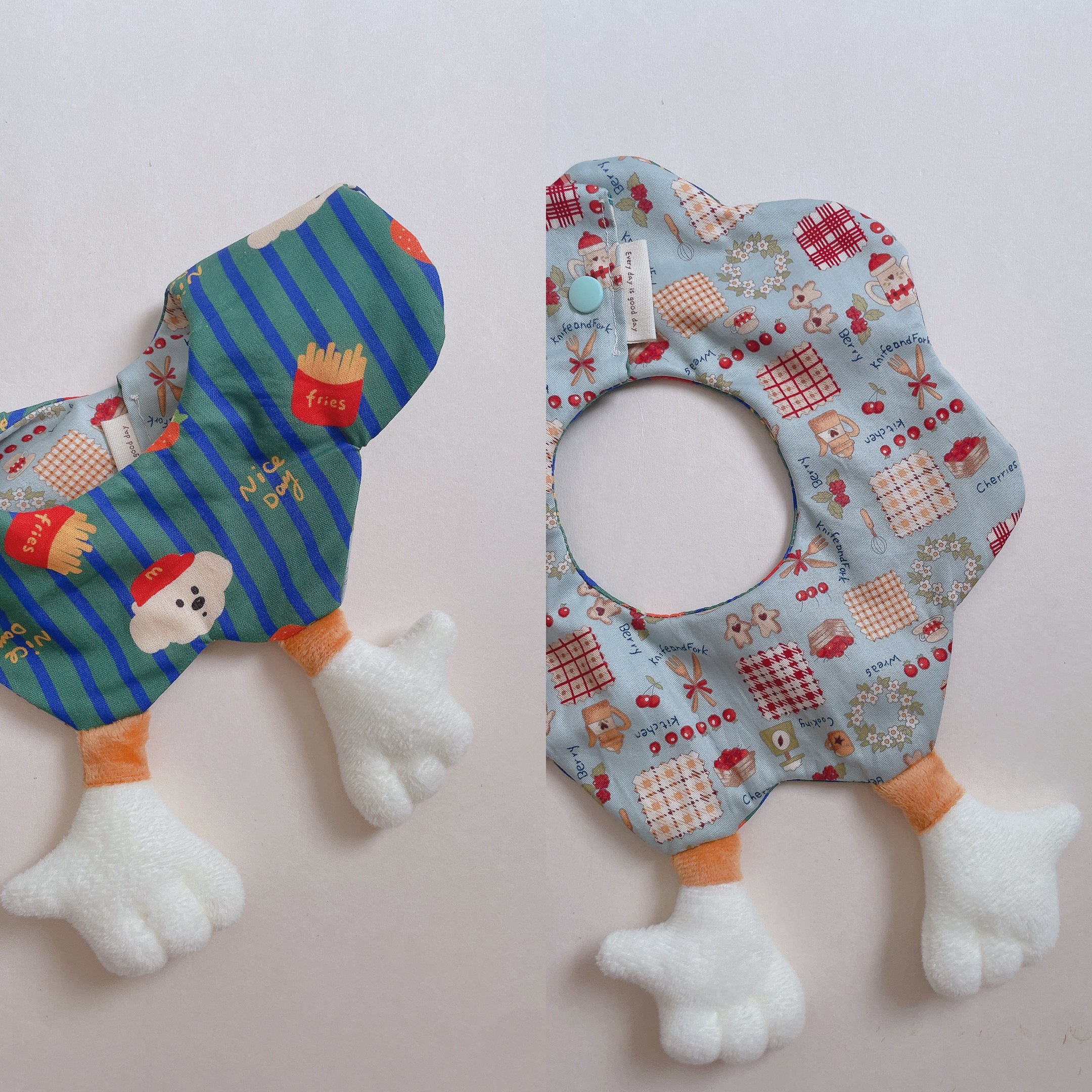 【 現貨 】白色腿腿 - 花兜