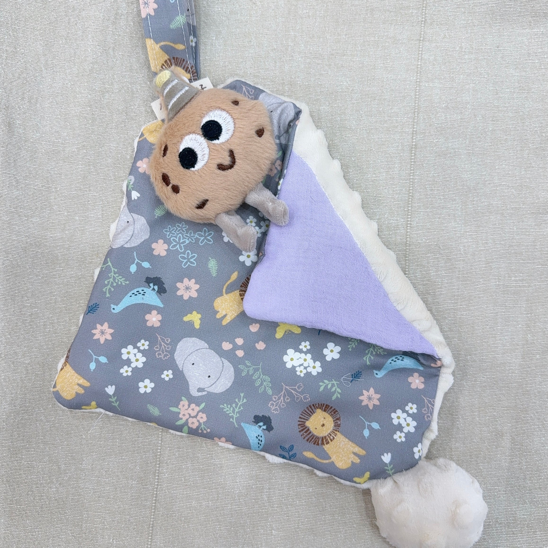 【 現貨 】娃娃安撫巾（啾啾球款）