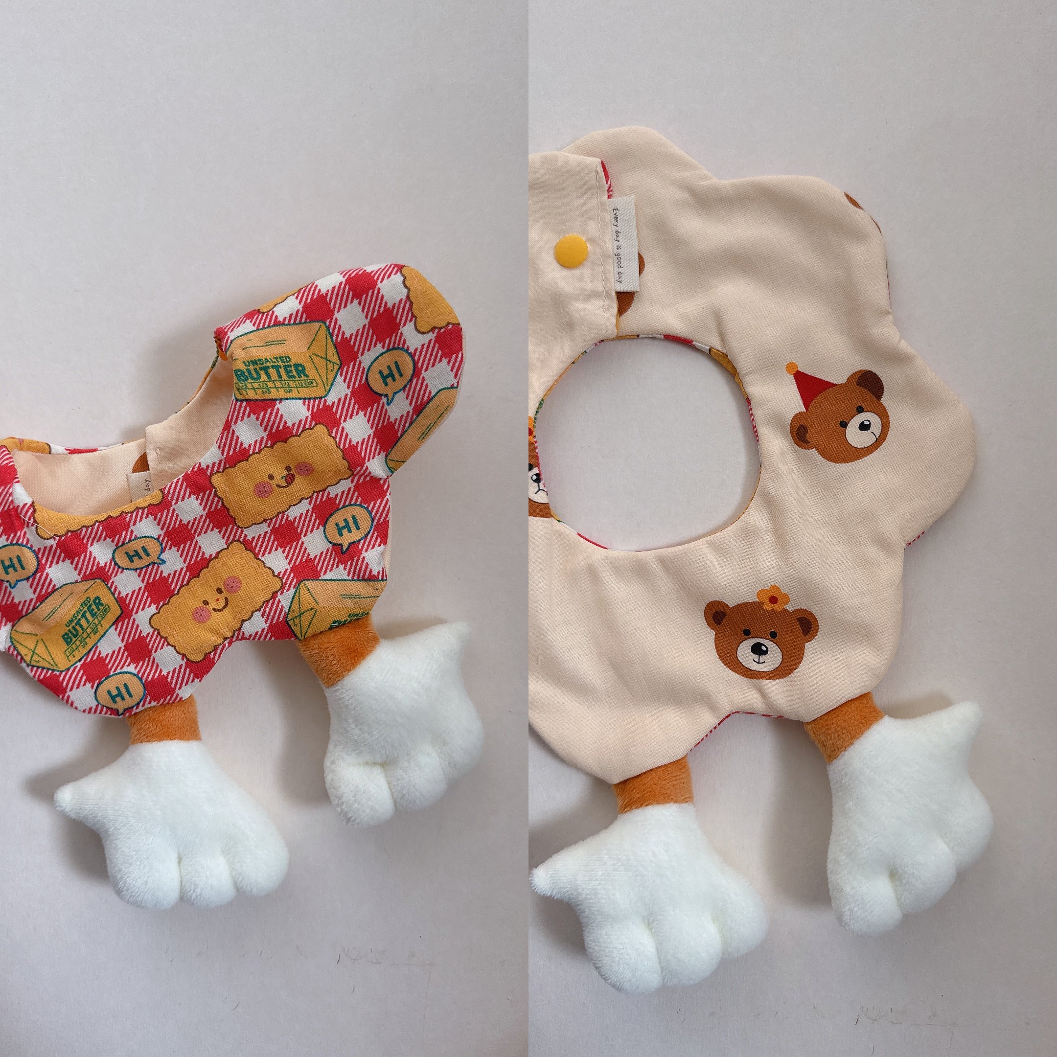 【 現貨 】白色腿腿 - 花兜