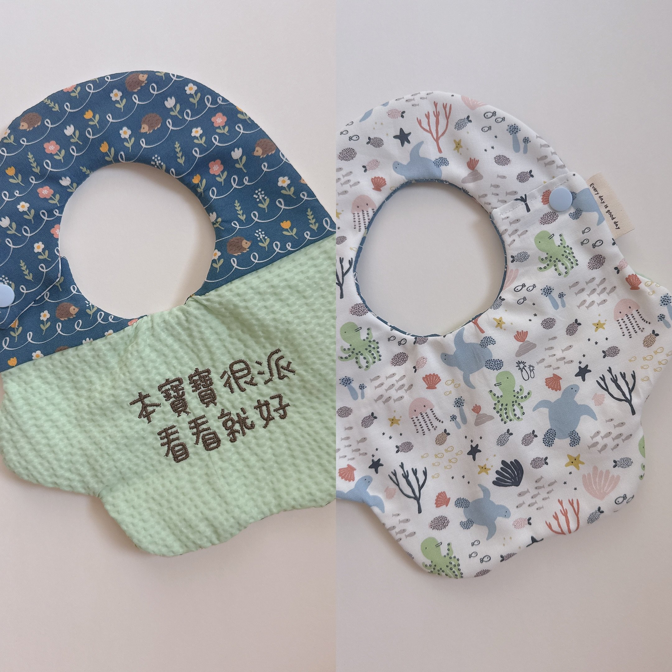 『 現貨 』刺繡標語兜 - 雲朵