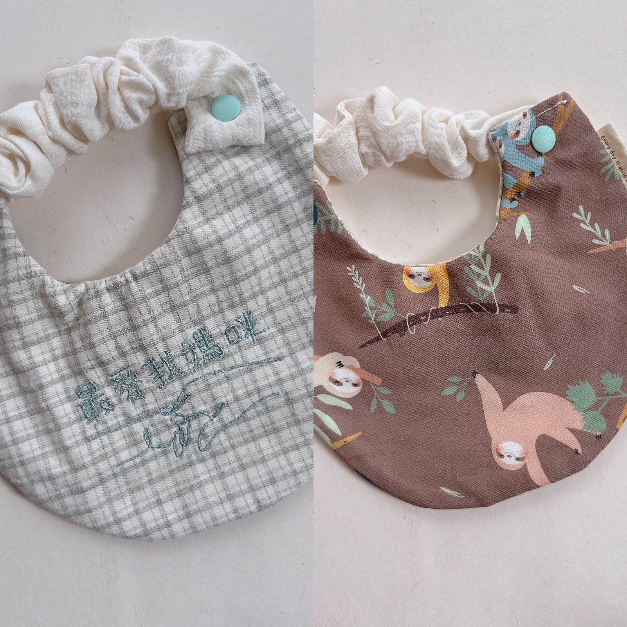 【 現貨 】刺繡標語 - 全開式兜