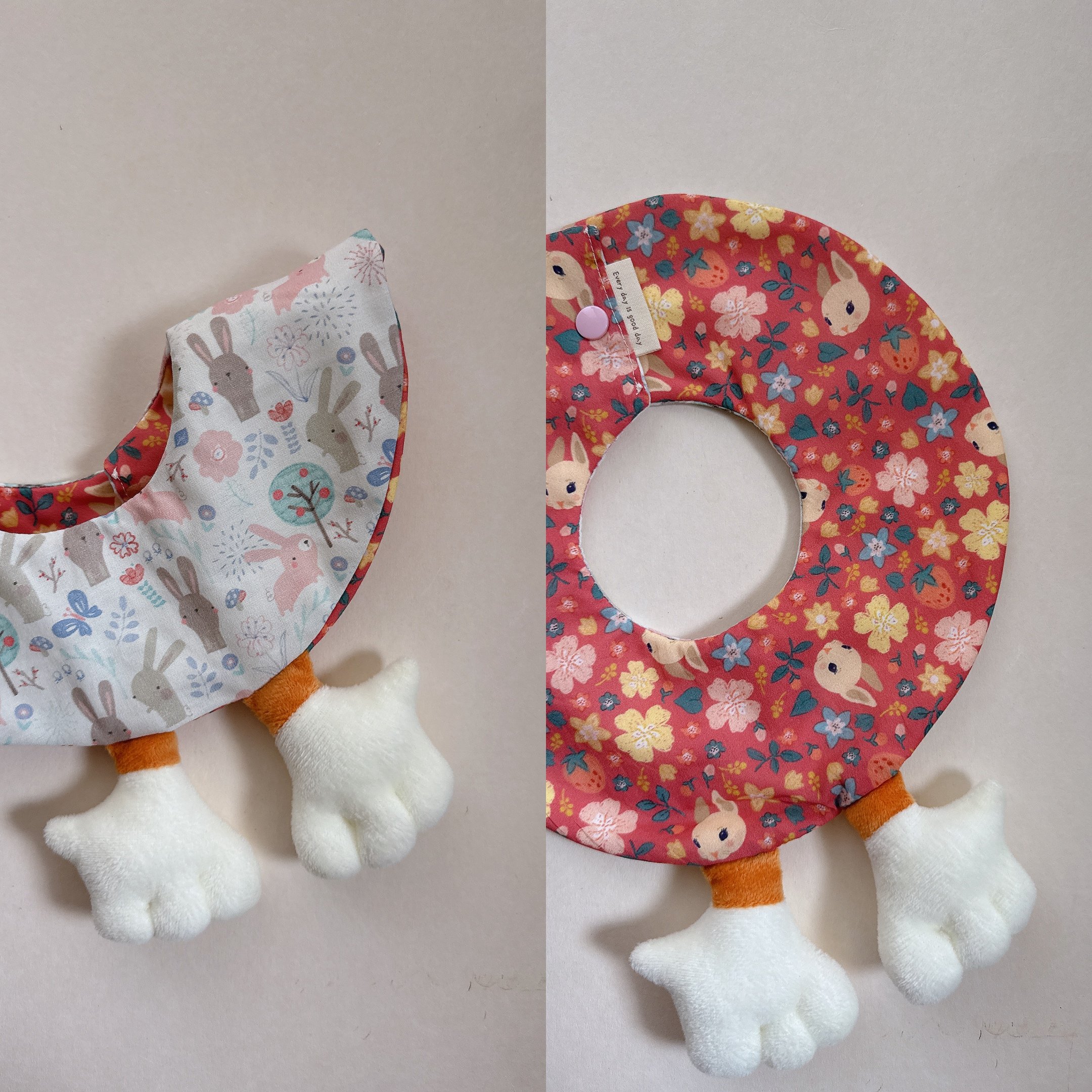 【 現貨 】白色腿腿 - 圓兜