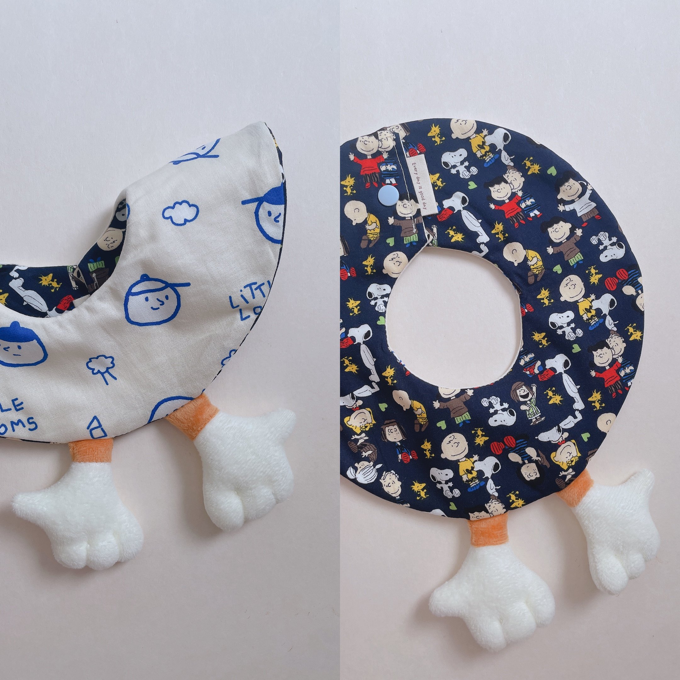 【 現貨 】白色腿腿 - 圓兜