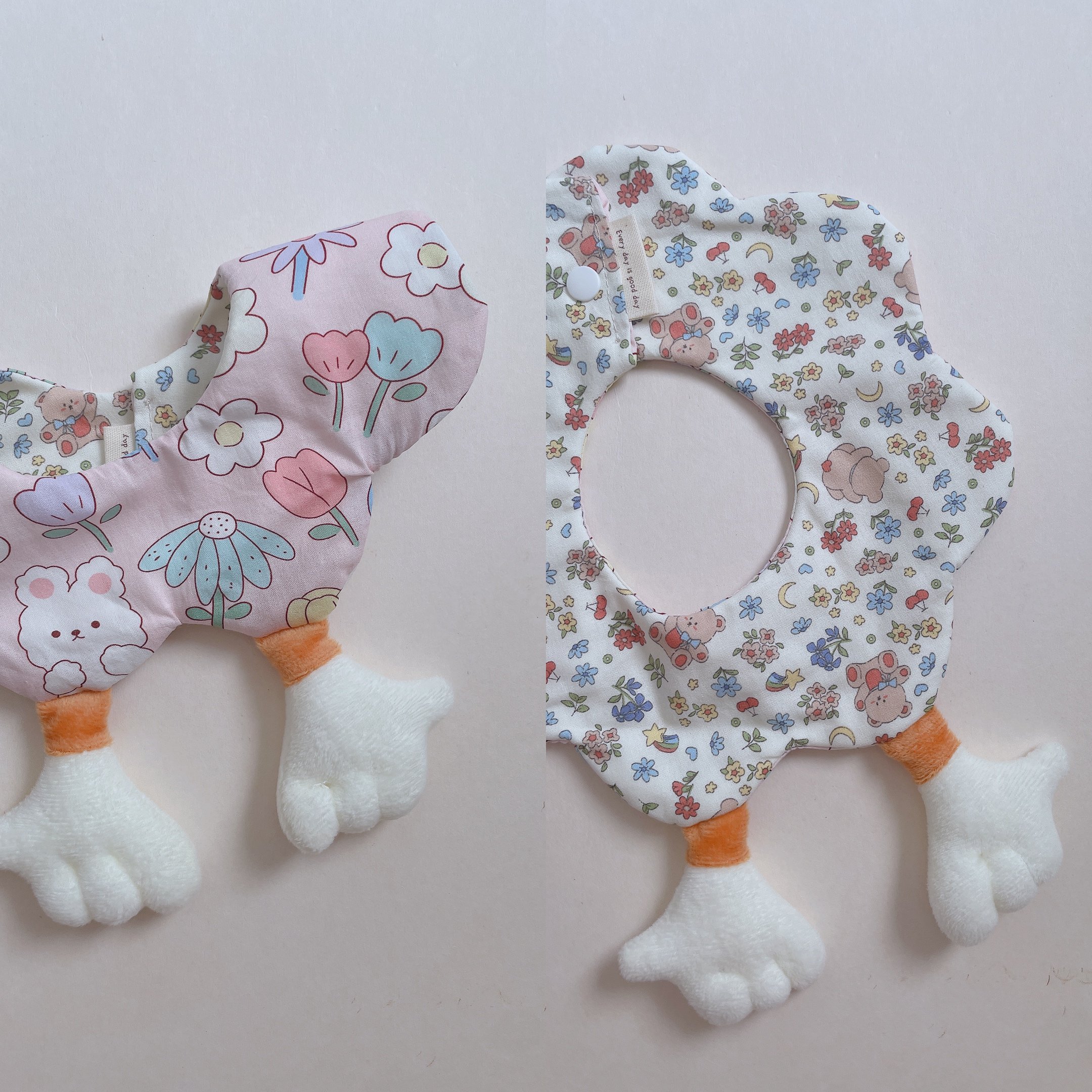 【 現貨 】白色腿腿 - 花兜