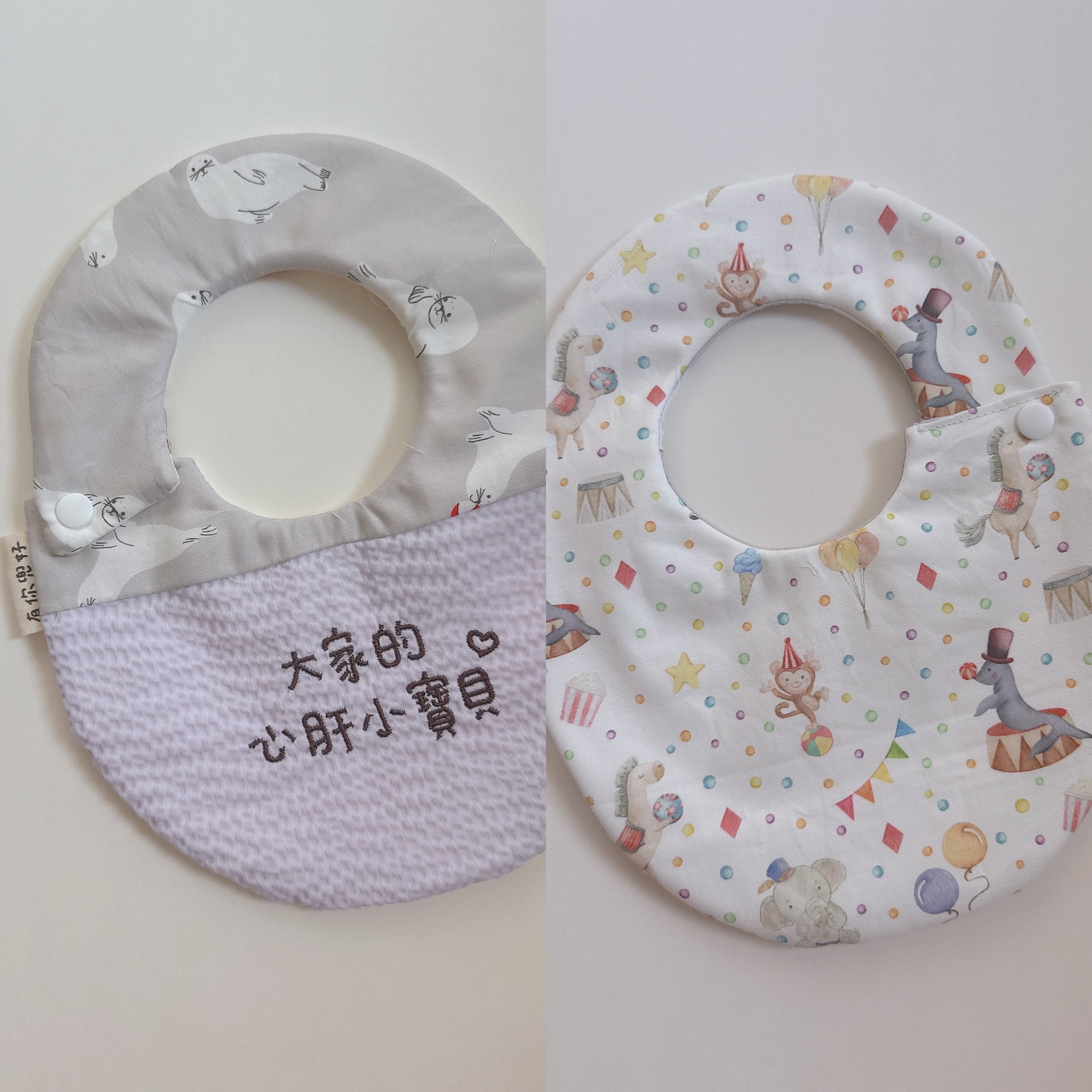 『 現貨 』刺繡標語兜 - 蛋形