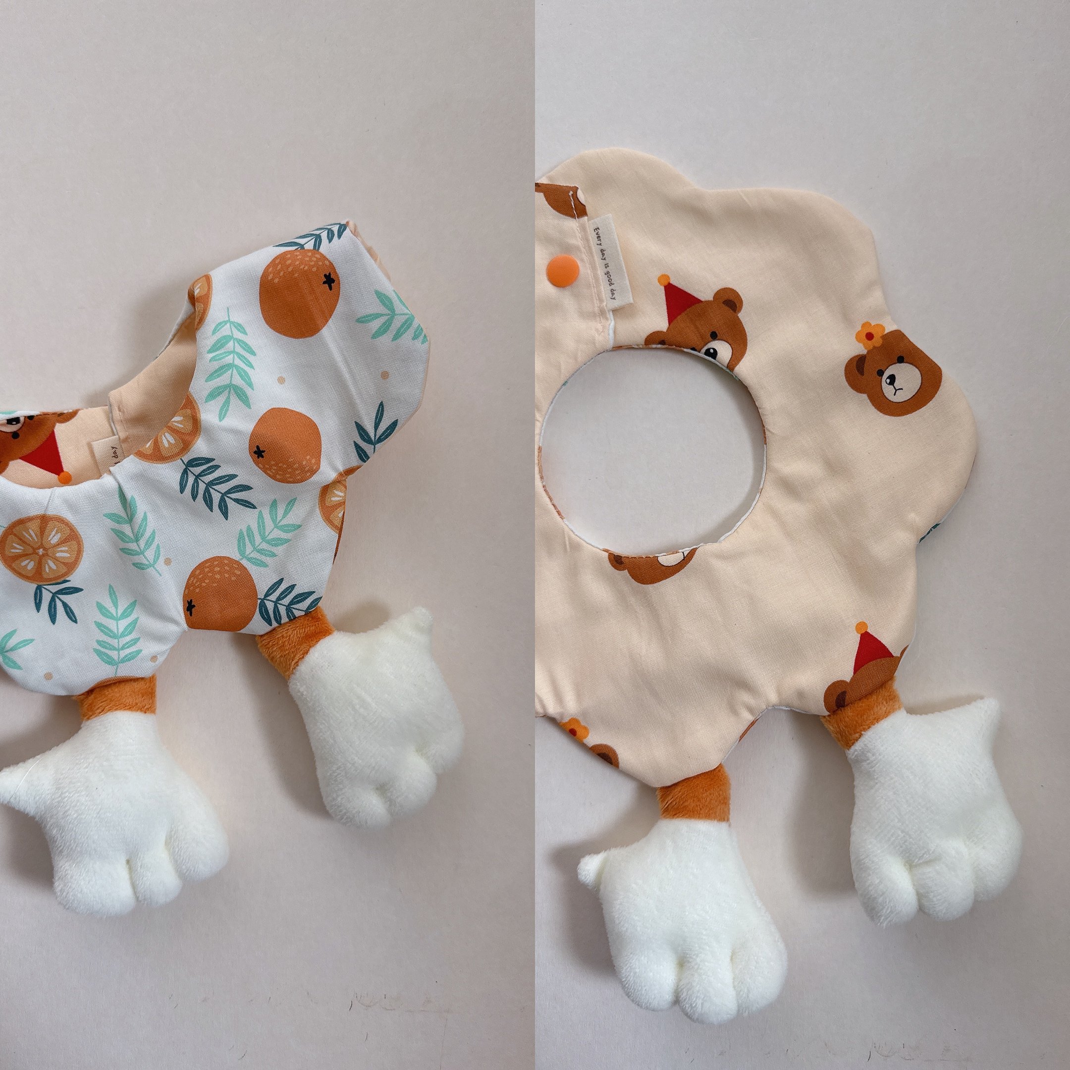 【 現貨 】白色腿腿 - 花兜