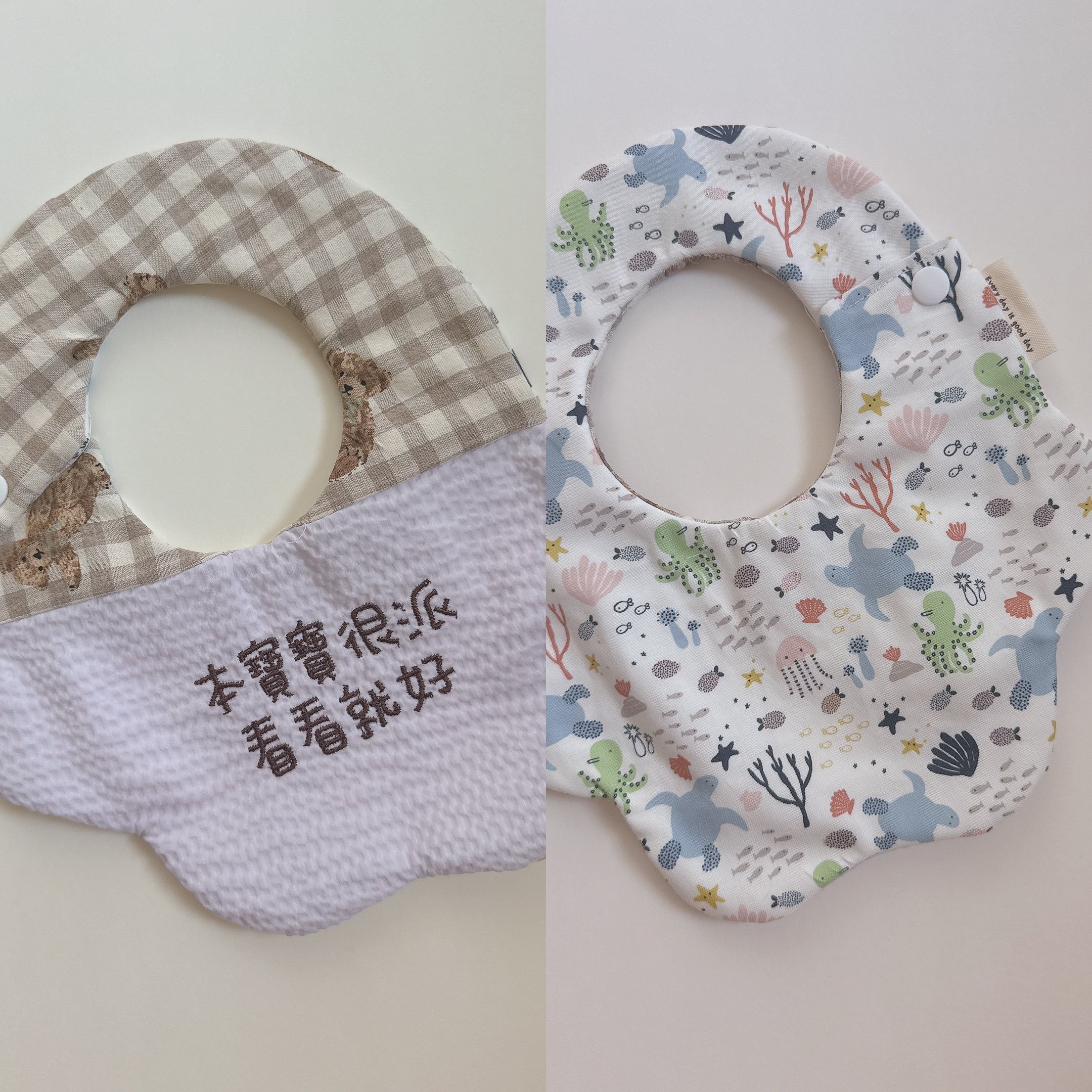 『 現貨 』刺繡標語兜 - 雲朵