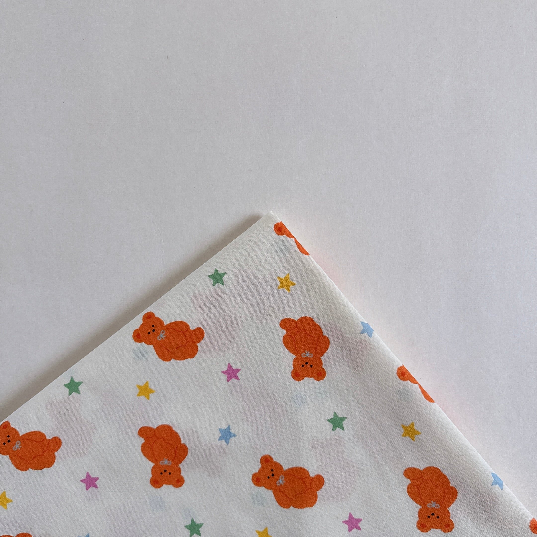 【 選布 】橘色星星泰迪