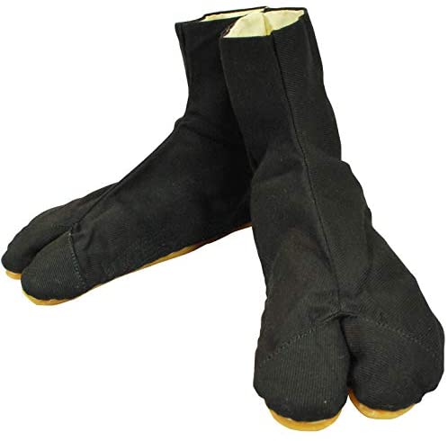 手工地下足袋：黑（訂製）