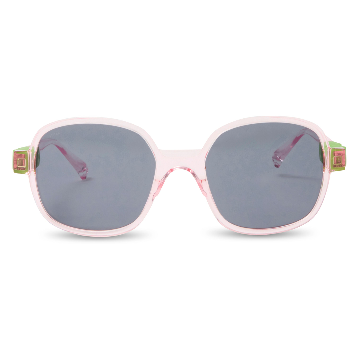 法國KiETLA URBAN優本兒童偏光太陽眼鏡（4-12Y｜粉晶草綠）