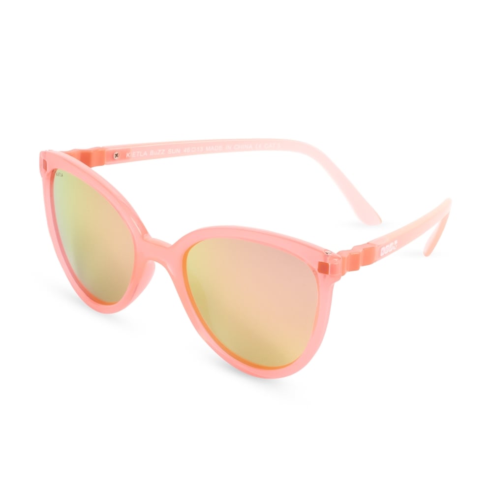 法國KiETLA Buzz巴特萊幼童偏光太陽眼鏡（6-9Y｜霓虹桃子）展品