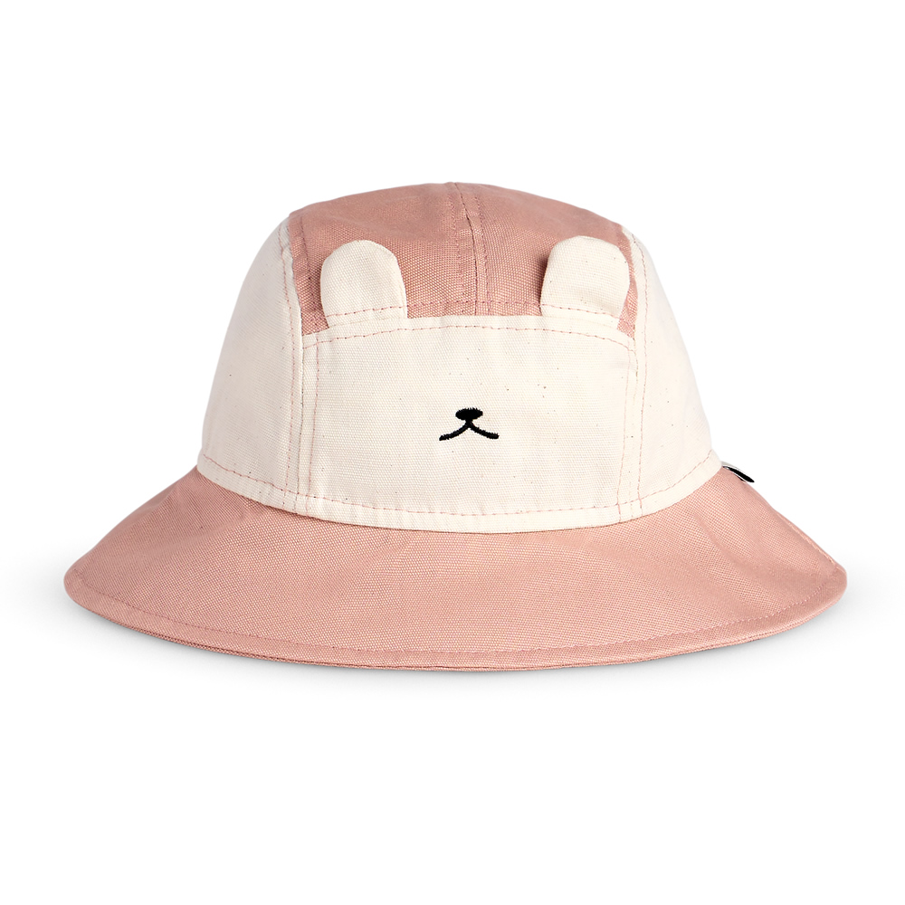 法國KiETLA BOB's萌貝貝遮陽帽(蜜糖粉)