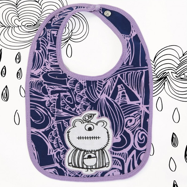 澳洲amoramor 魔幻怪獸塗鴉圍兜(ONE SIZE)