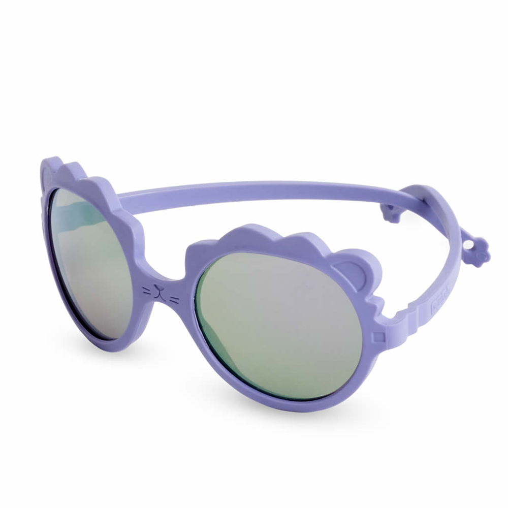 法國KiETLA LION萌貝獅幼兒太陽眼鏡(1-4Y 紫丁香)