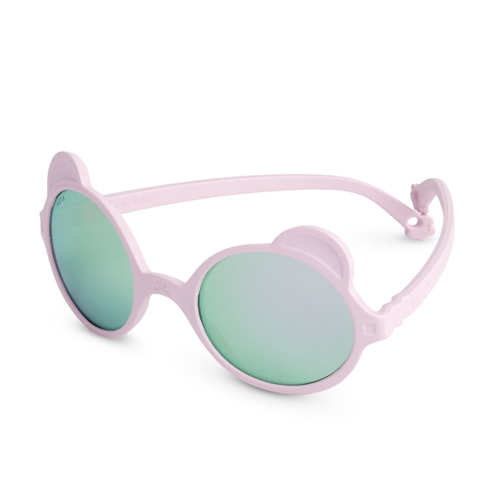 法國KiETLA OURS'ON萌貝熊幼兒太陽眼鏡(1-4Y 淺玫粉)