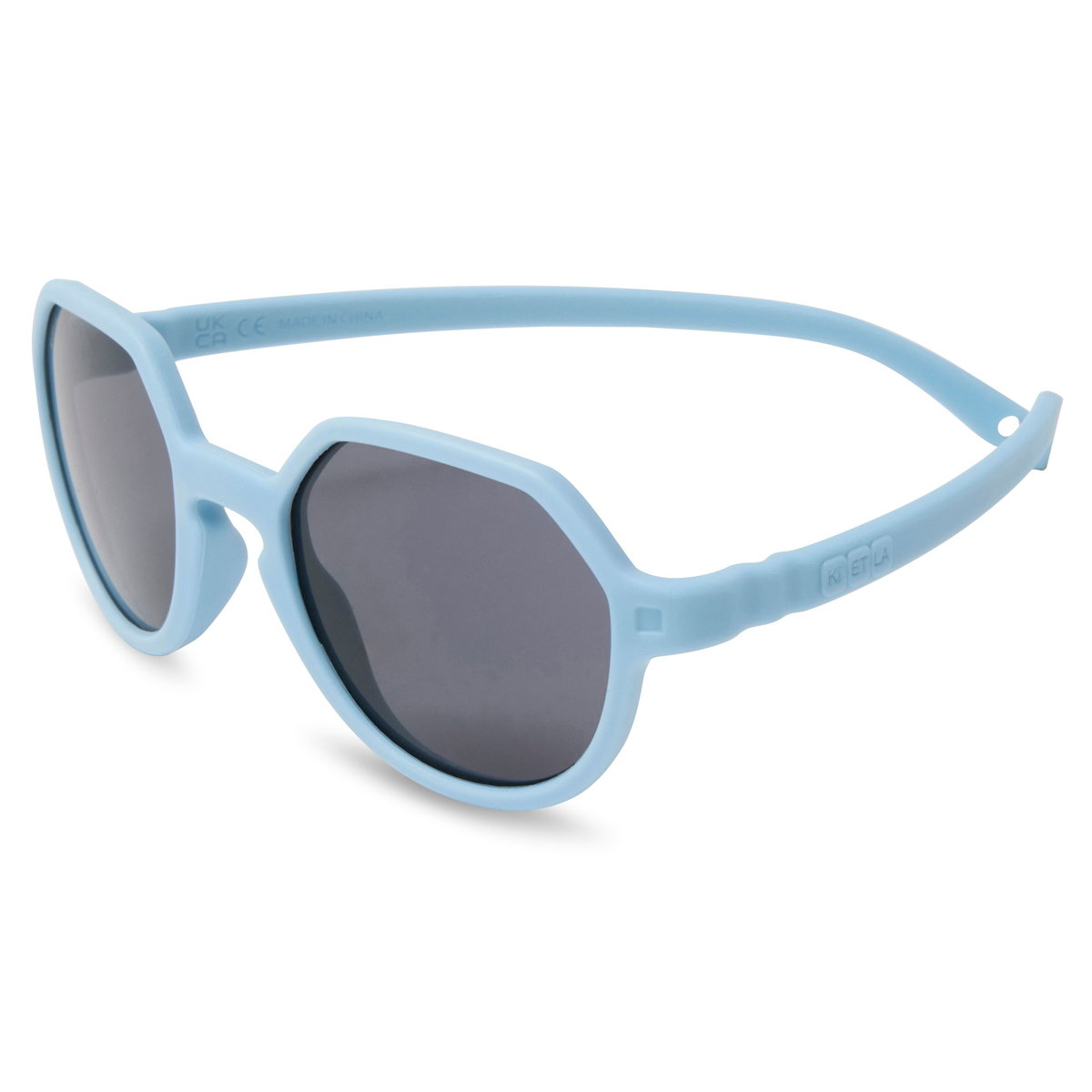 法國KiETLA OOZZ奧茲幼兒太陽眼鏡（1–4Y｜霧灰藍）