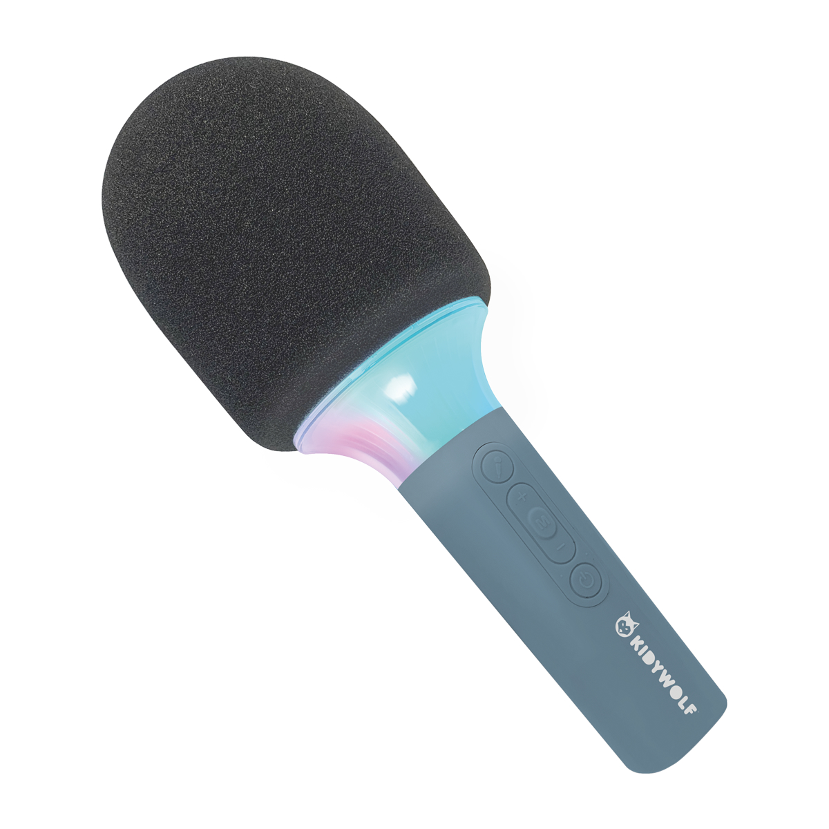 比利時KIDYWOLF 魔幻歡唱麥克風(幻彩藍)