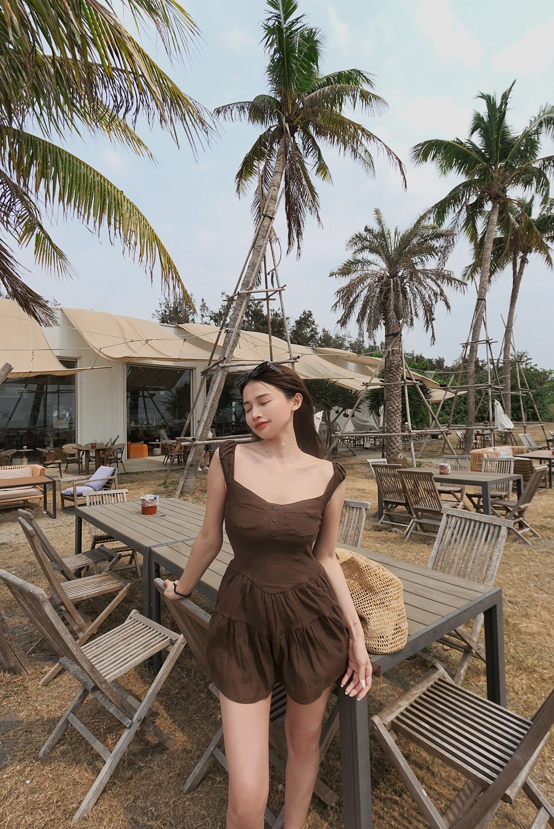 Summery度假純欲短洋裝