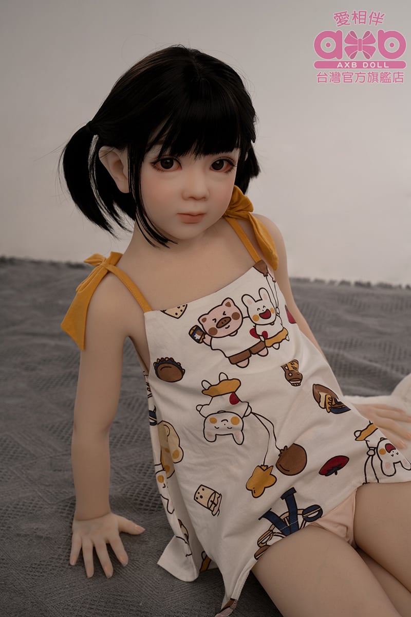 精品 愛相伴 AXB DOLL 仿真妝110cm平胸+A166頭 愛相伴TPE娃娃 全實體娃娃 性愛娃娃 擬真娃娃 真人娃娃 情趣用品 非充氣娃娃