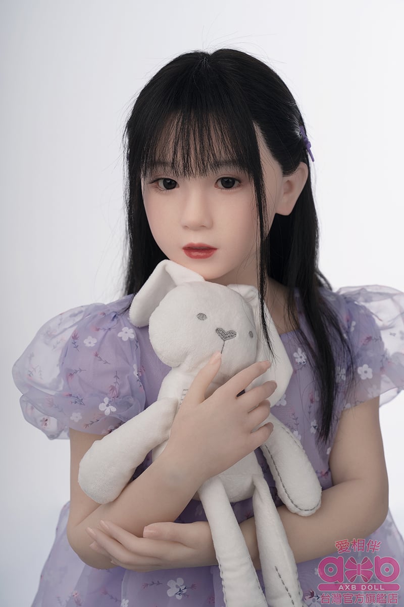 精品 愛相伴 AXB DOLL 仿真妝120cm平胸+GB09頭 愛相伴TPE娃娃 全實體娃娃 性愛娃娃 擬真娃娃 真人娃娃 情趣用品 非充氣娃娃