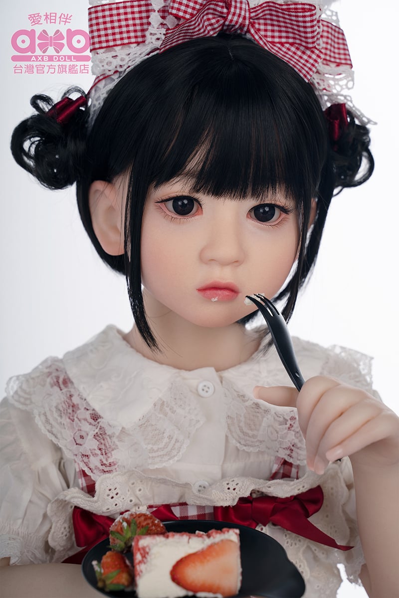 精品 愛相伴 AXB DOLL 仿真妝110cm平胸+GB04頭 愛相伴TPE娃娃 全實體娃娃 性愛娃娃 擬真娃娃 真人娃娃 情趣用品 非充氣娃娃