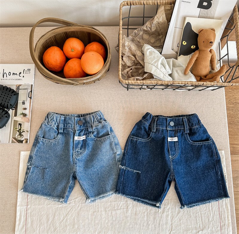 牛仔短褲