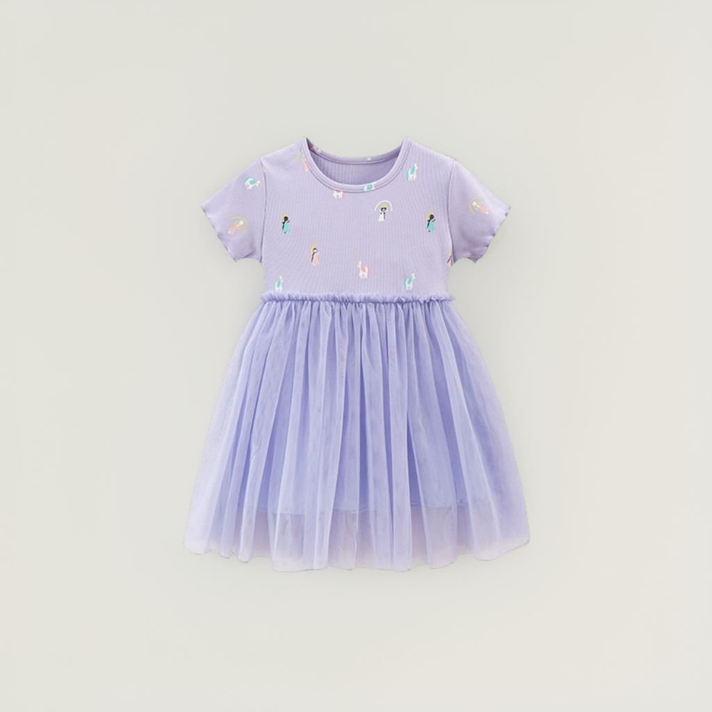 網紗女童公主連衣裙