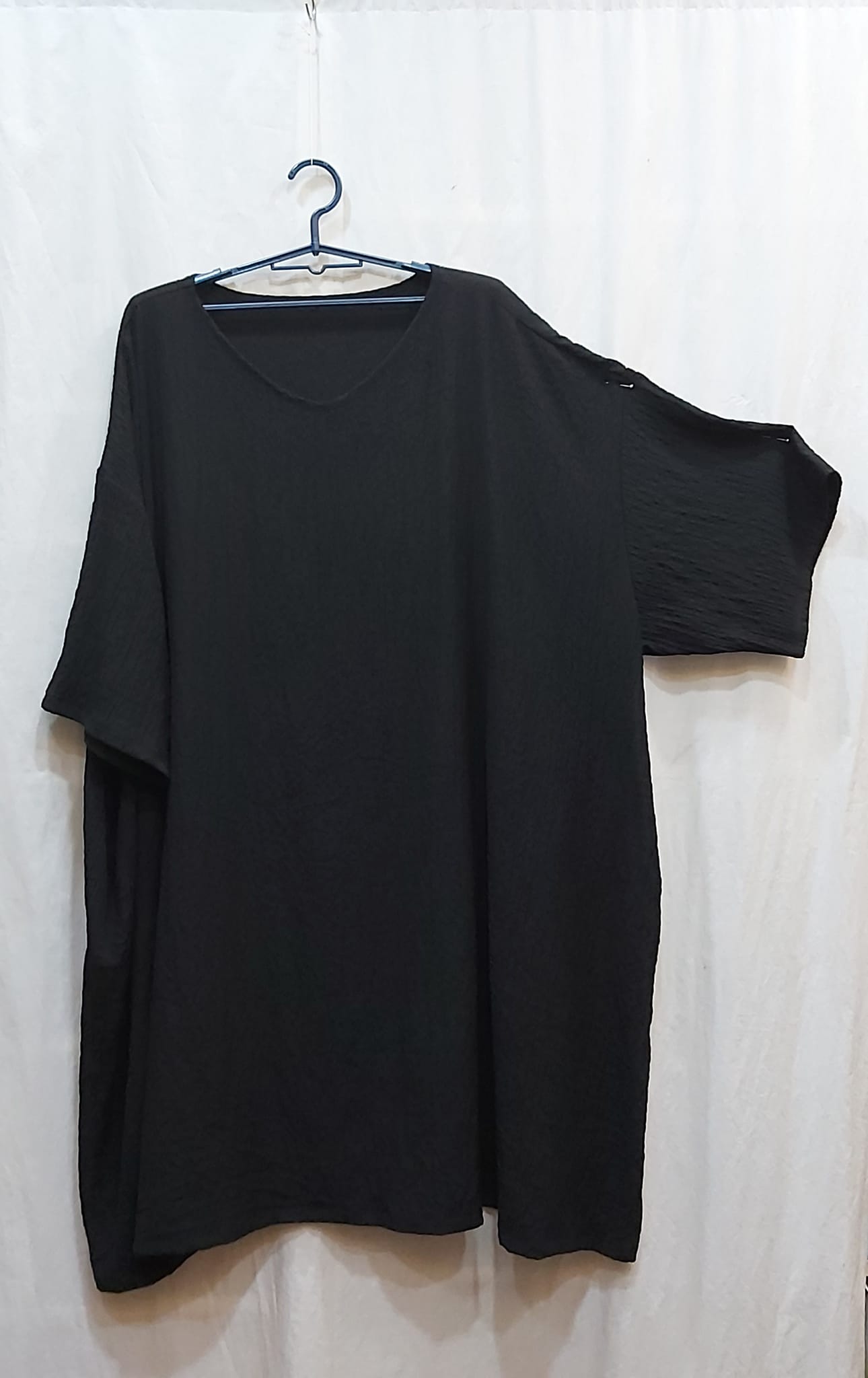 SEDA  大尺碼.超大尺碼 領口V領.舒適簡單寬版造型四方洋裝