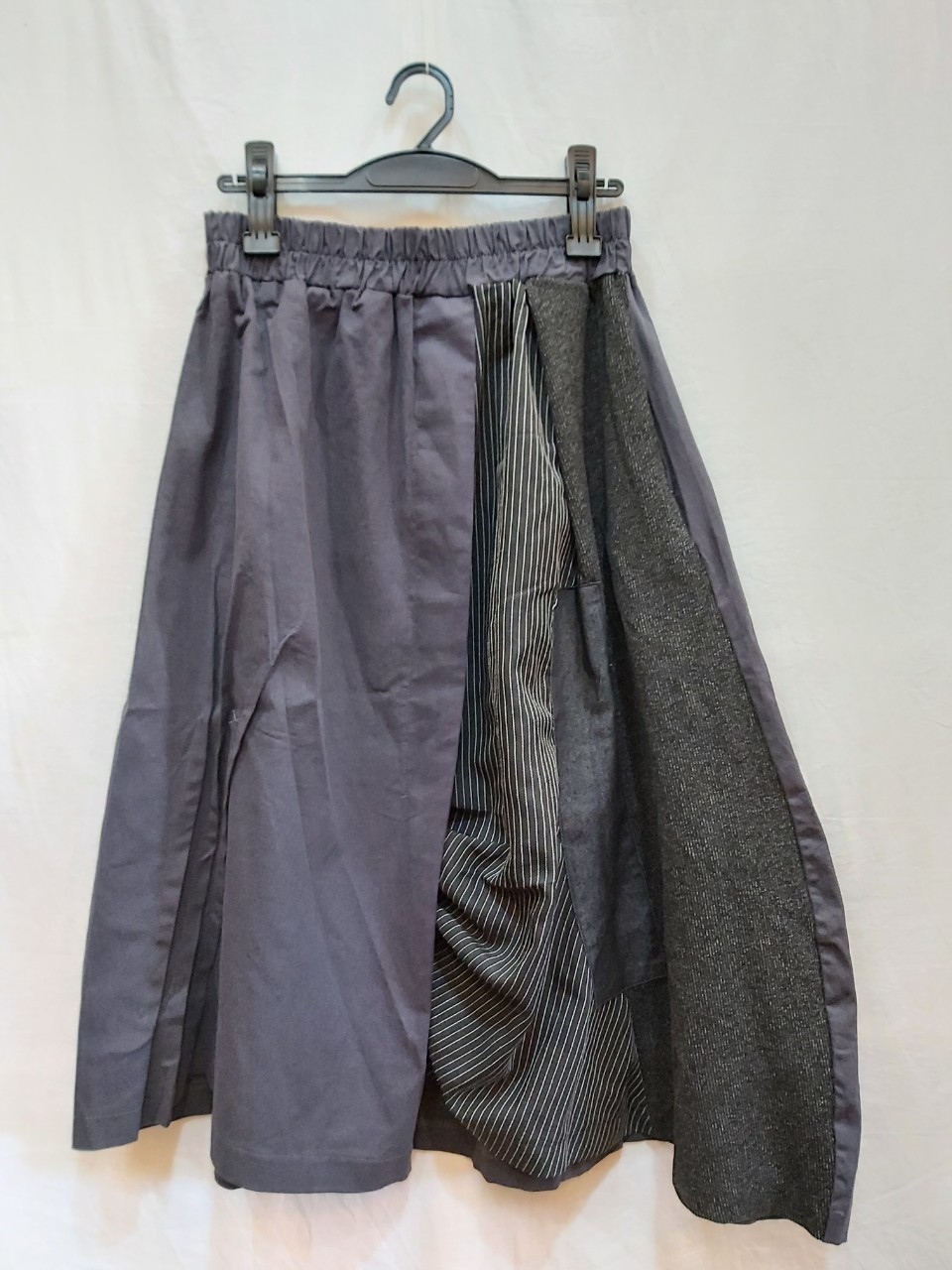 SEDA 異材質拼接裙子