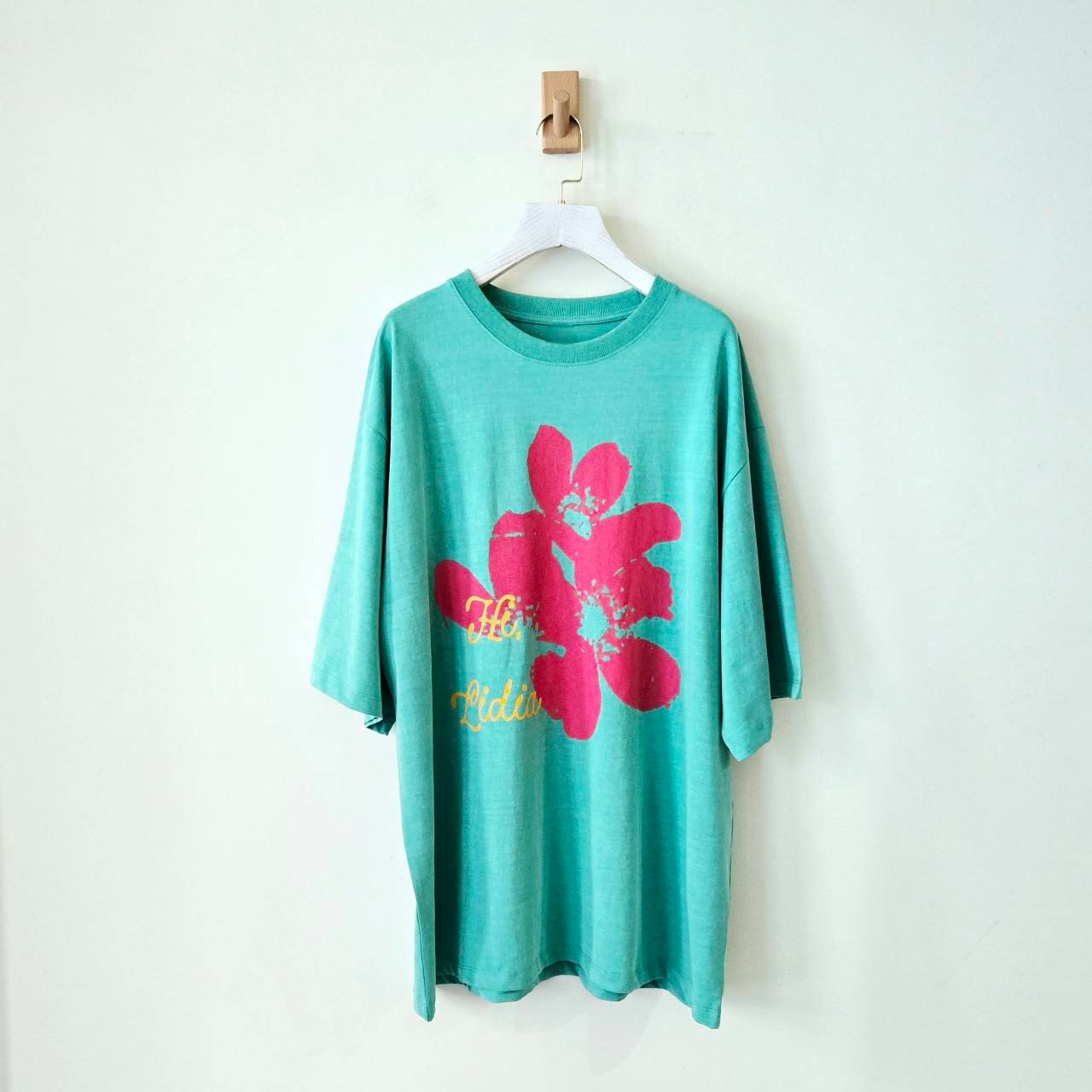 夏日花朵印花T-shirt