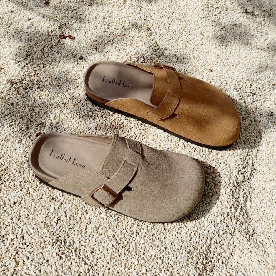 韓版包頭厚底穆勒拖鞋