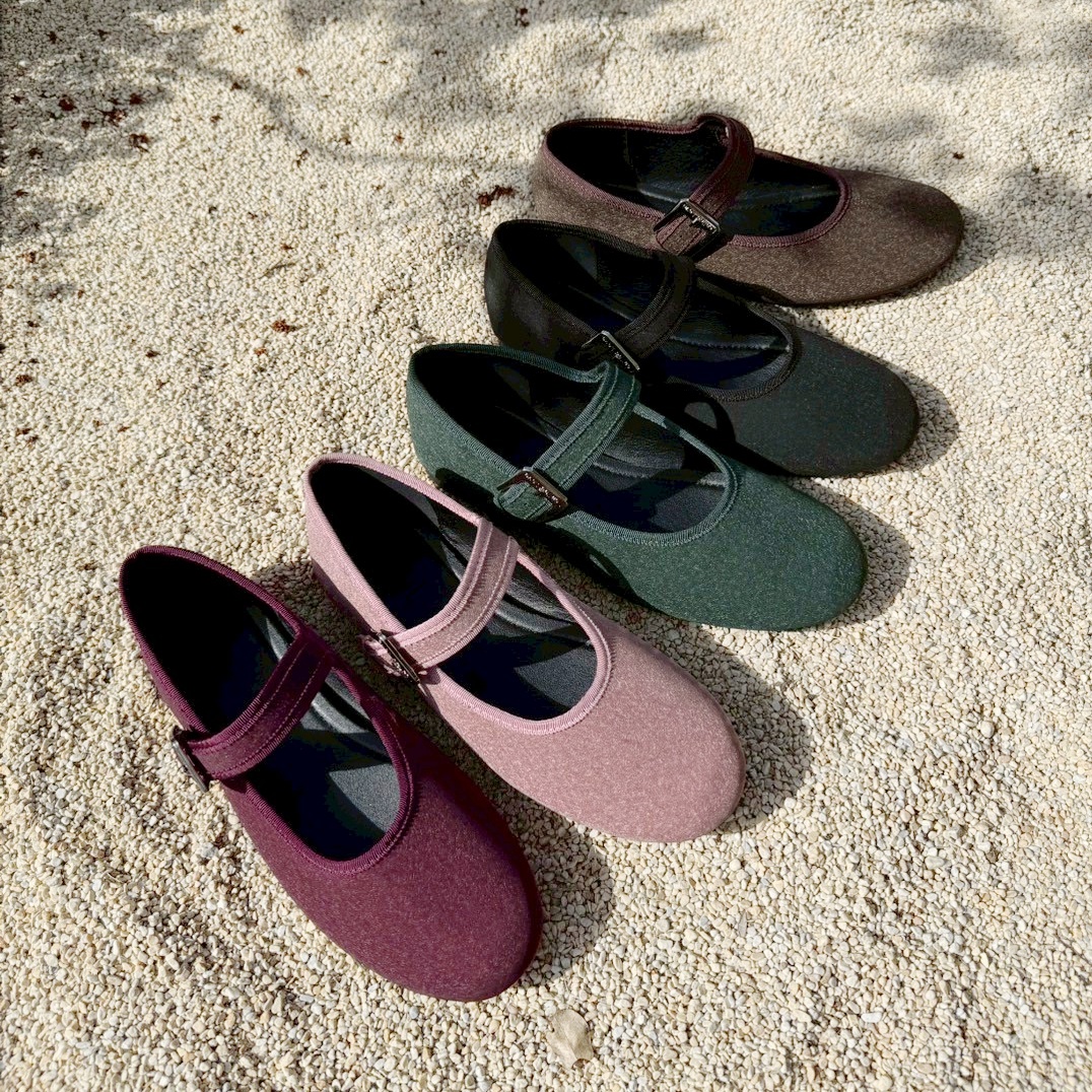 復古銀扣瑪莉珍奶奶鞋