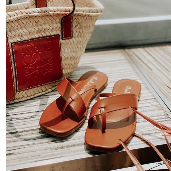 MIT百搭夾腳平底拖鞋