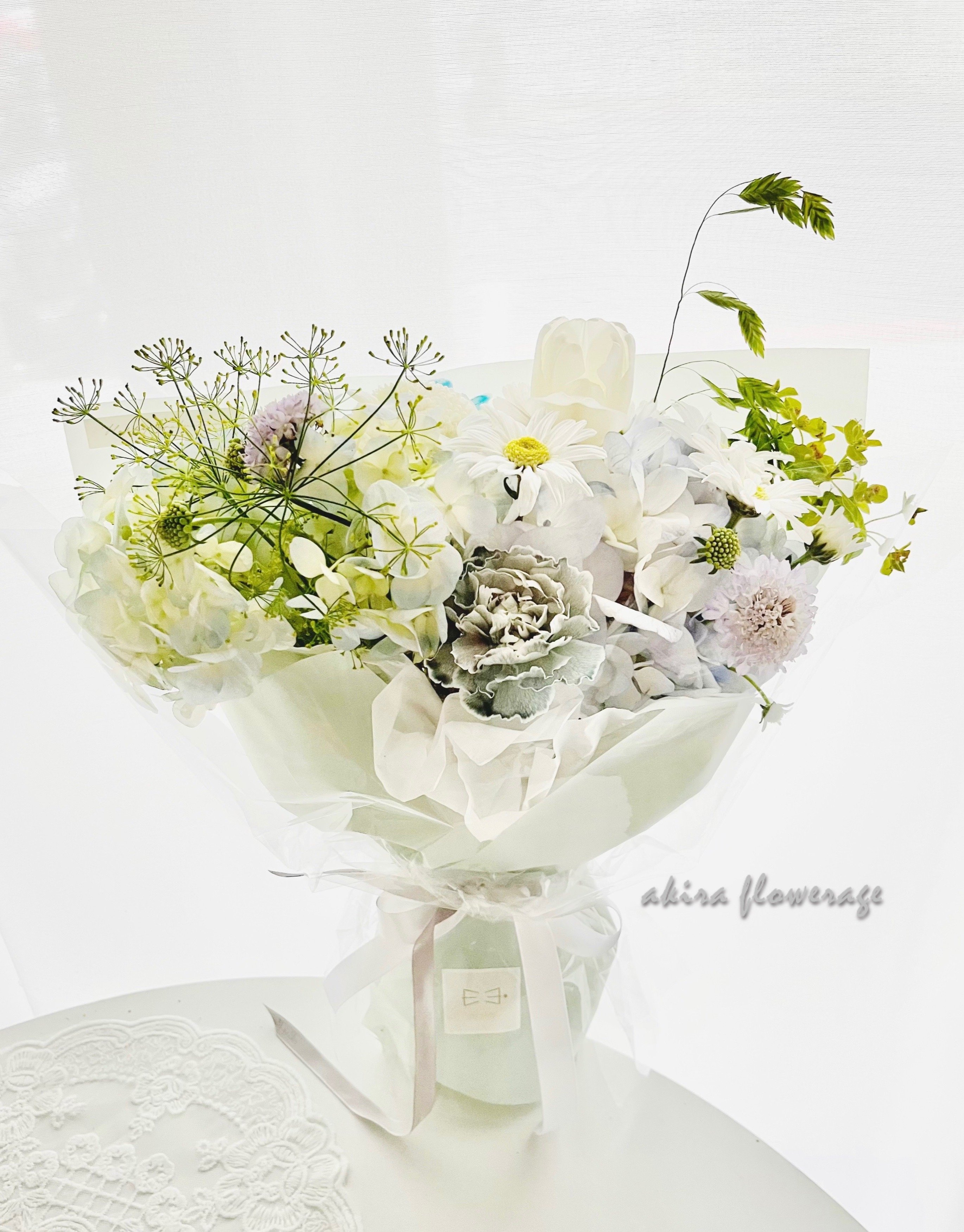 透明系鬱金香客製花束 Customized Bouquet