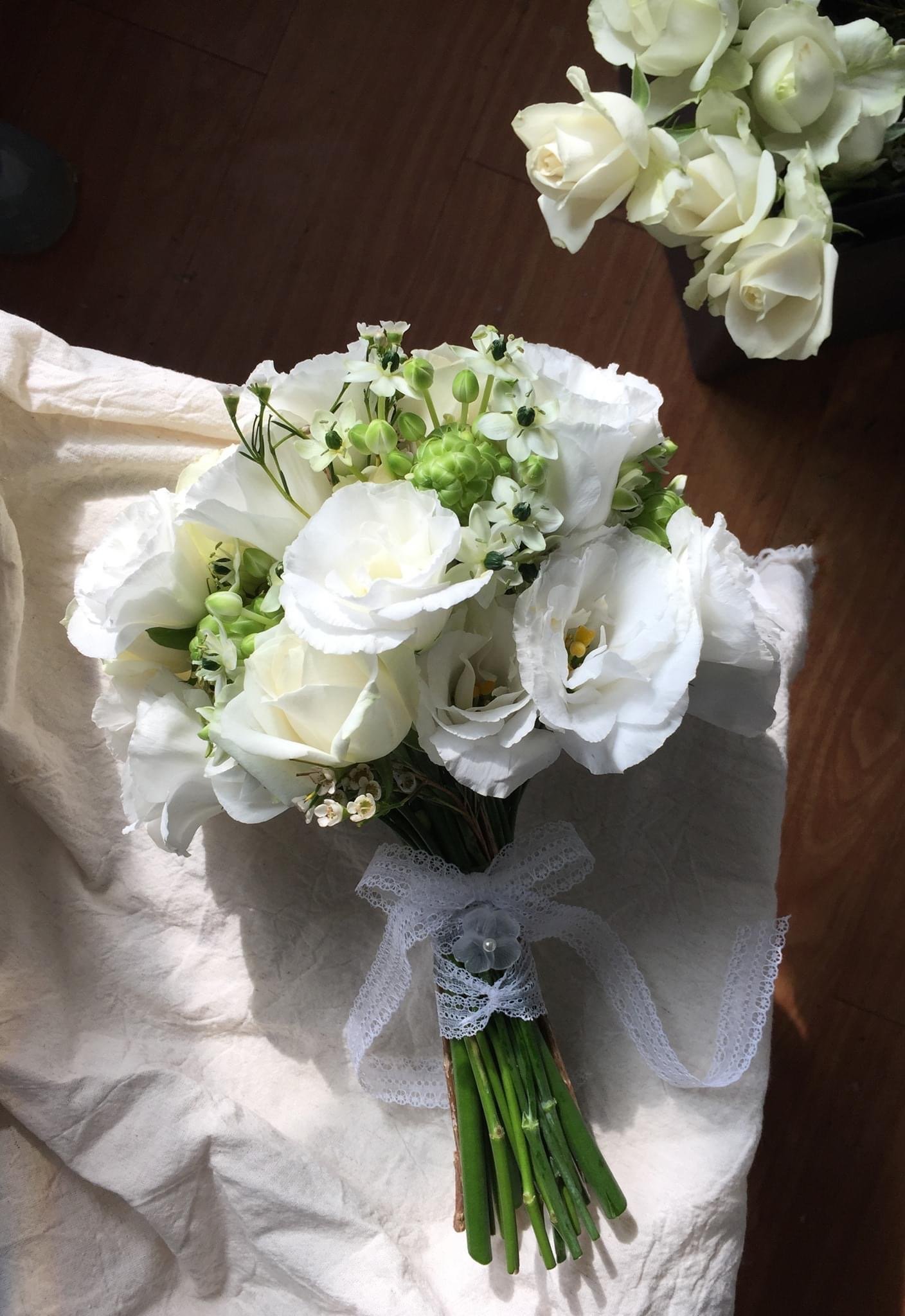 天使禮讚新娘捧花