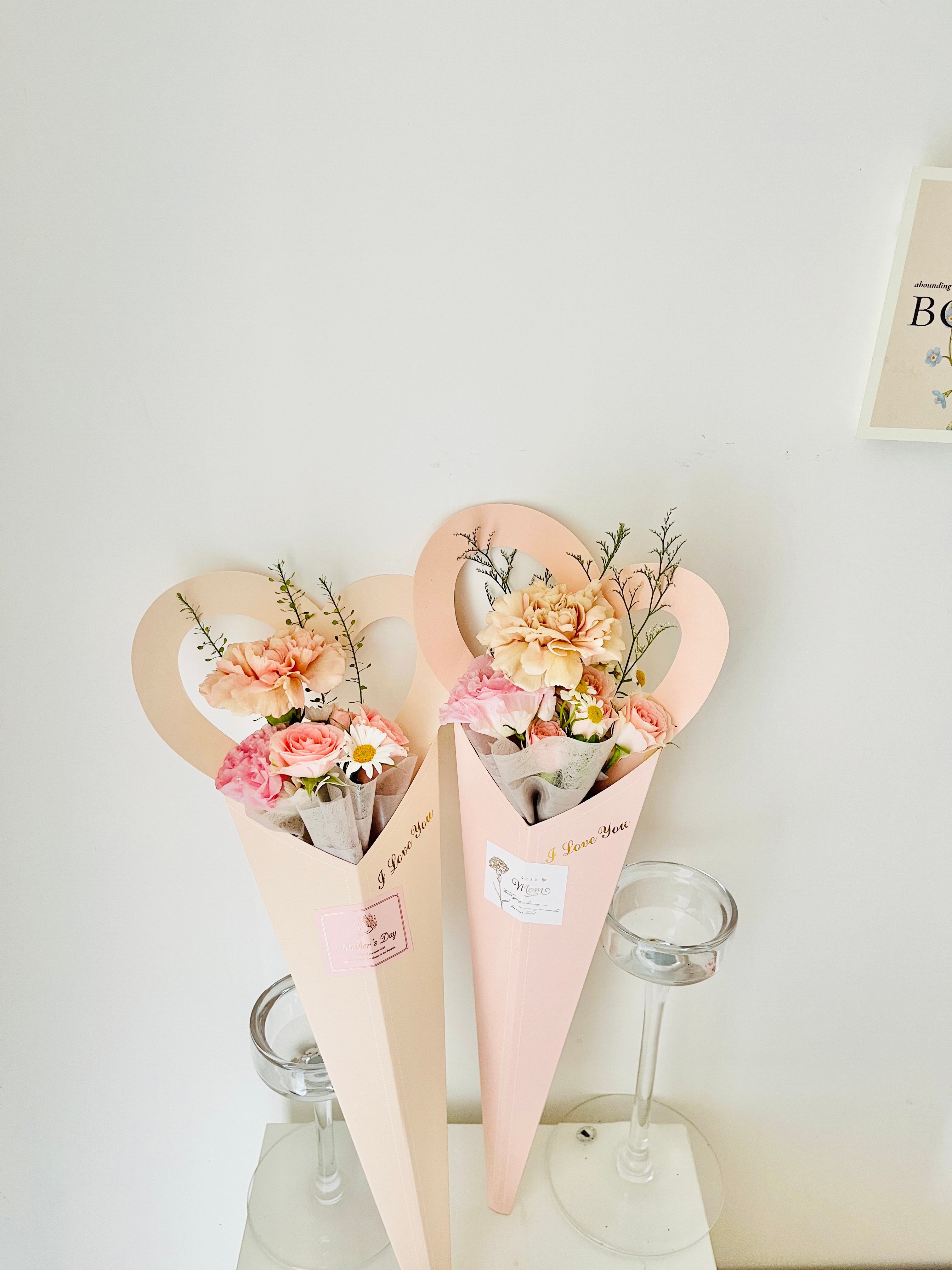 ❣️母親節韓式進口大康愛心花束盒（限量 Flower Gift