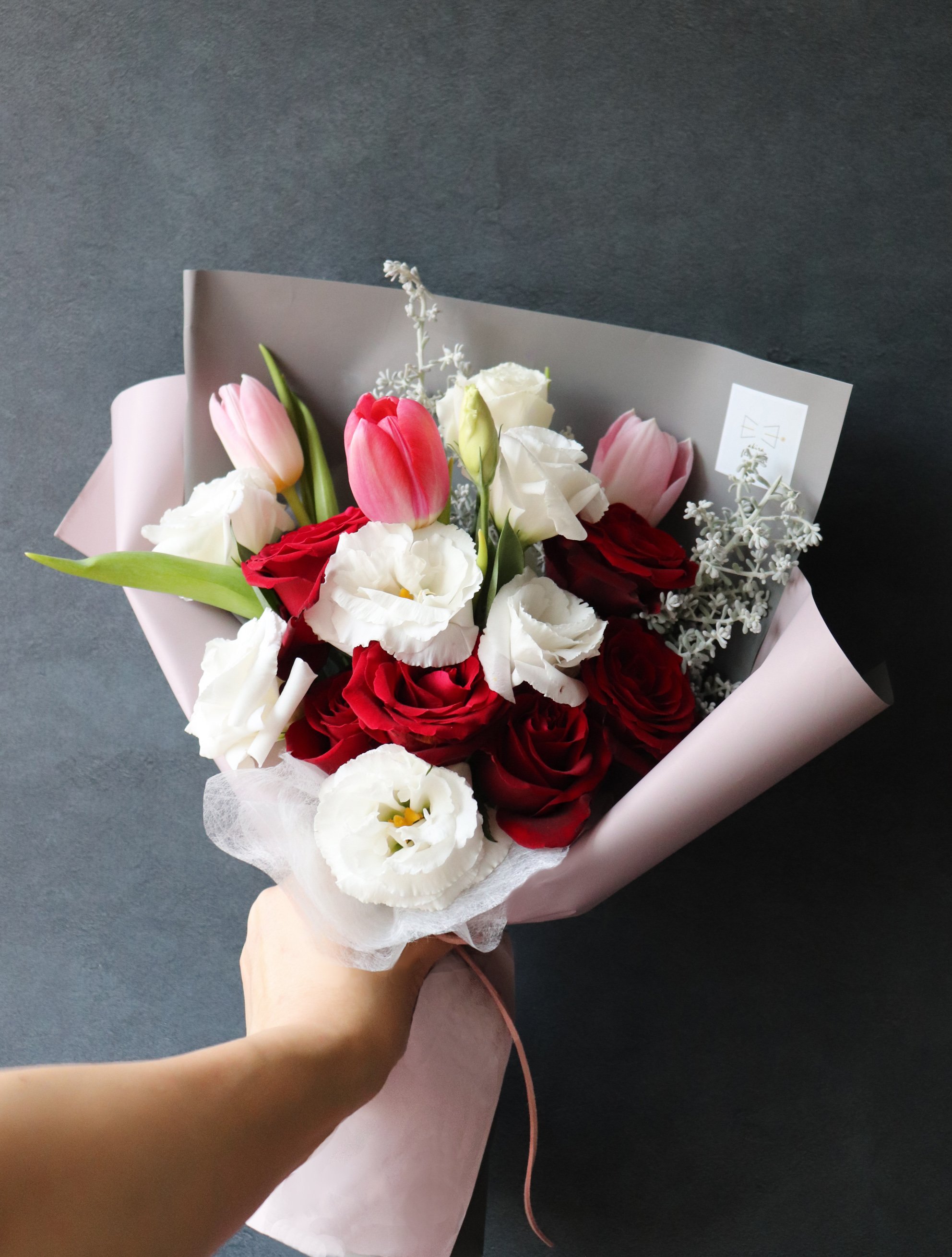 LOVE YOU 情人節玫瑰花束預訂款 Valentine Bouquet