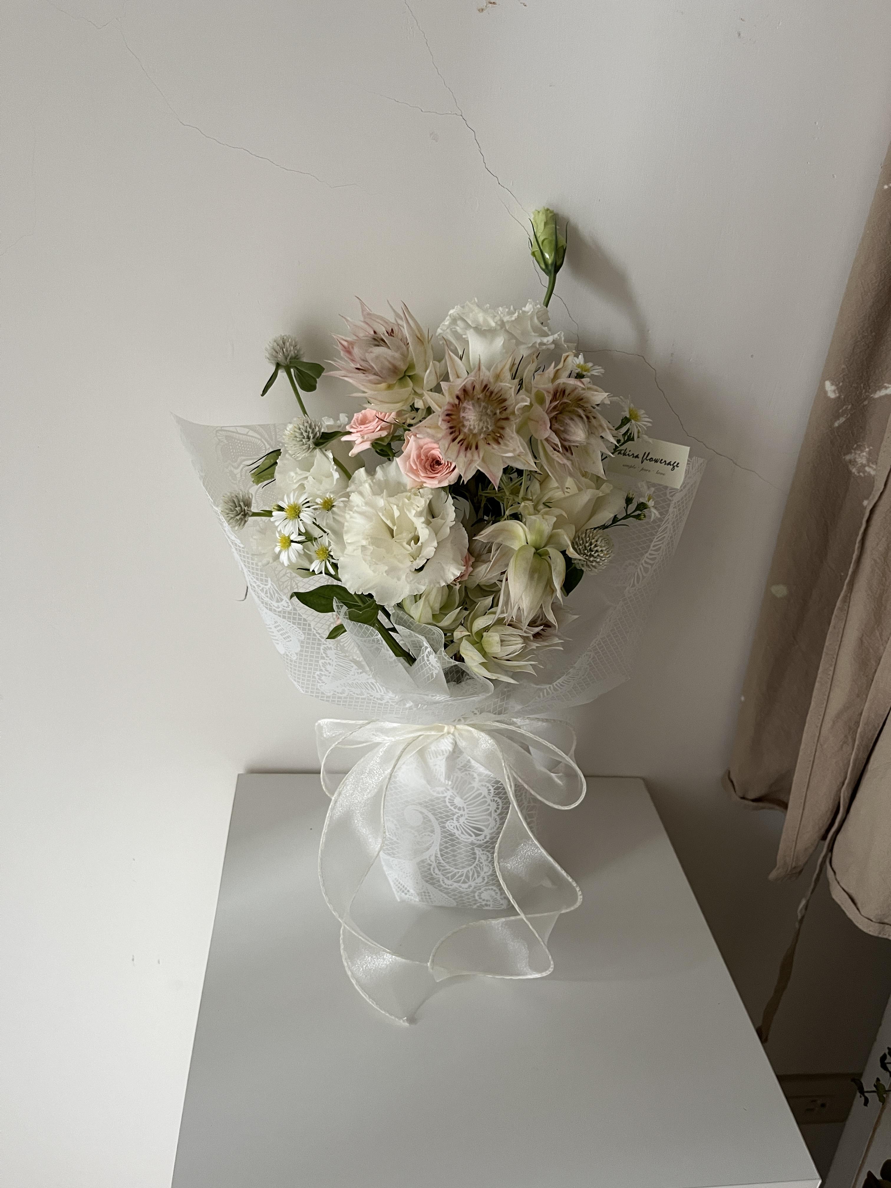 新娘花結婚登記花束 Blushing Bride Bouquet