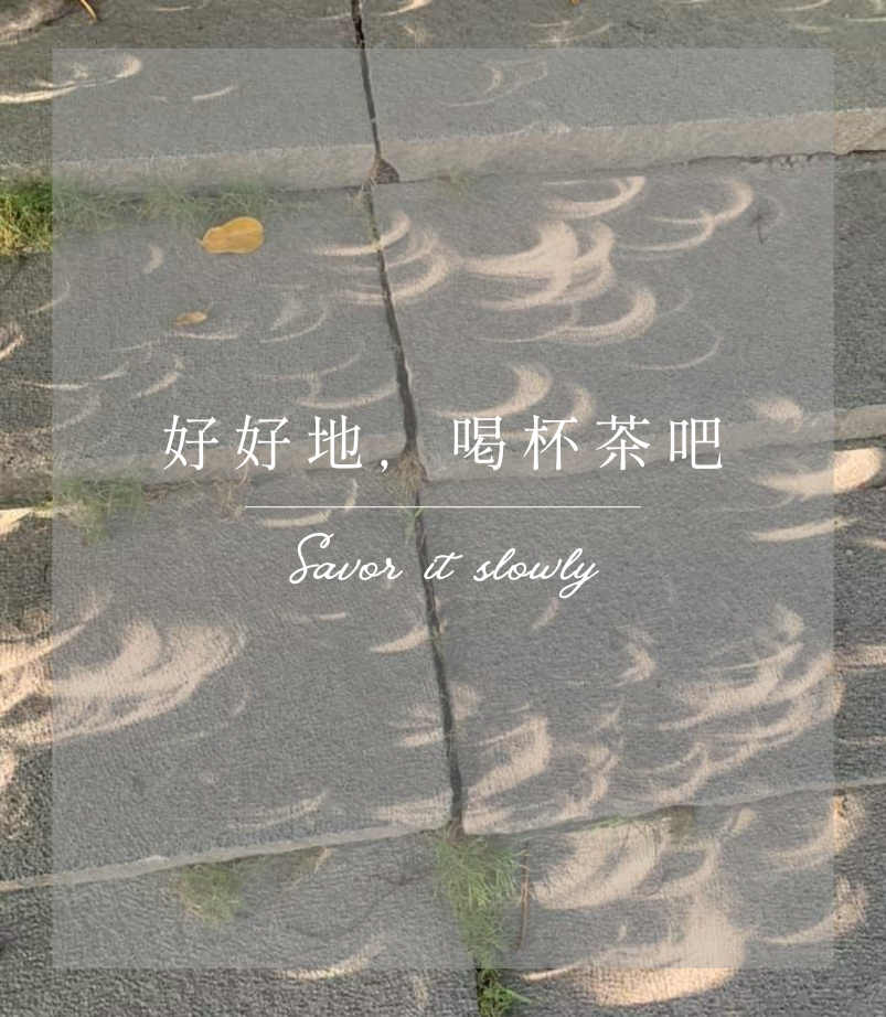 從一杯茶開始，學會好好地生活、好好地與世界相處。