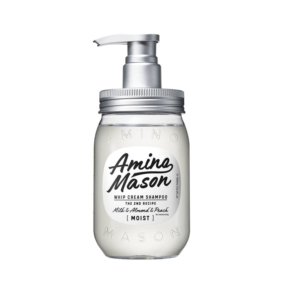 【Amino Mason】超級胺基酸直達修護洗髮精(乾燥.一般髮質適用) 450mL