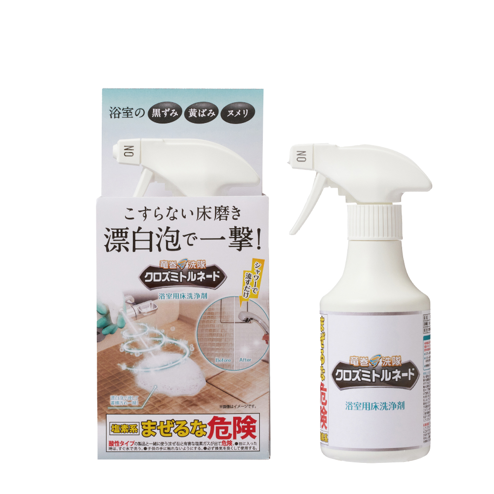【KT龍捲洗隊】擊潰浴室黑垢地板泡沫劑 300ml