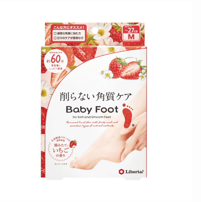【Baby Foot】寶貝腳3D立體足膜(深層60分鐘版)鮮摘草莓香