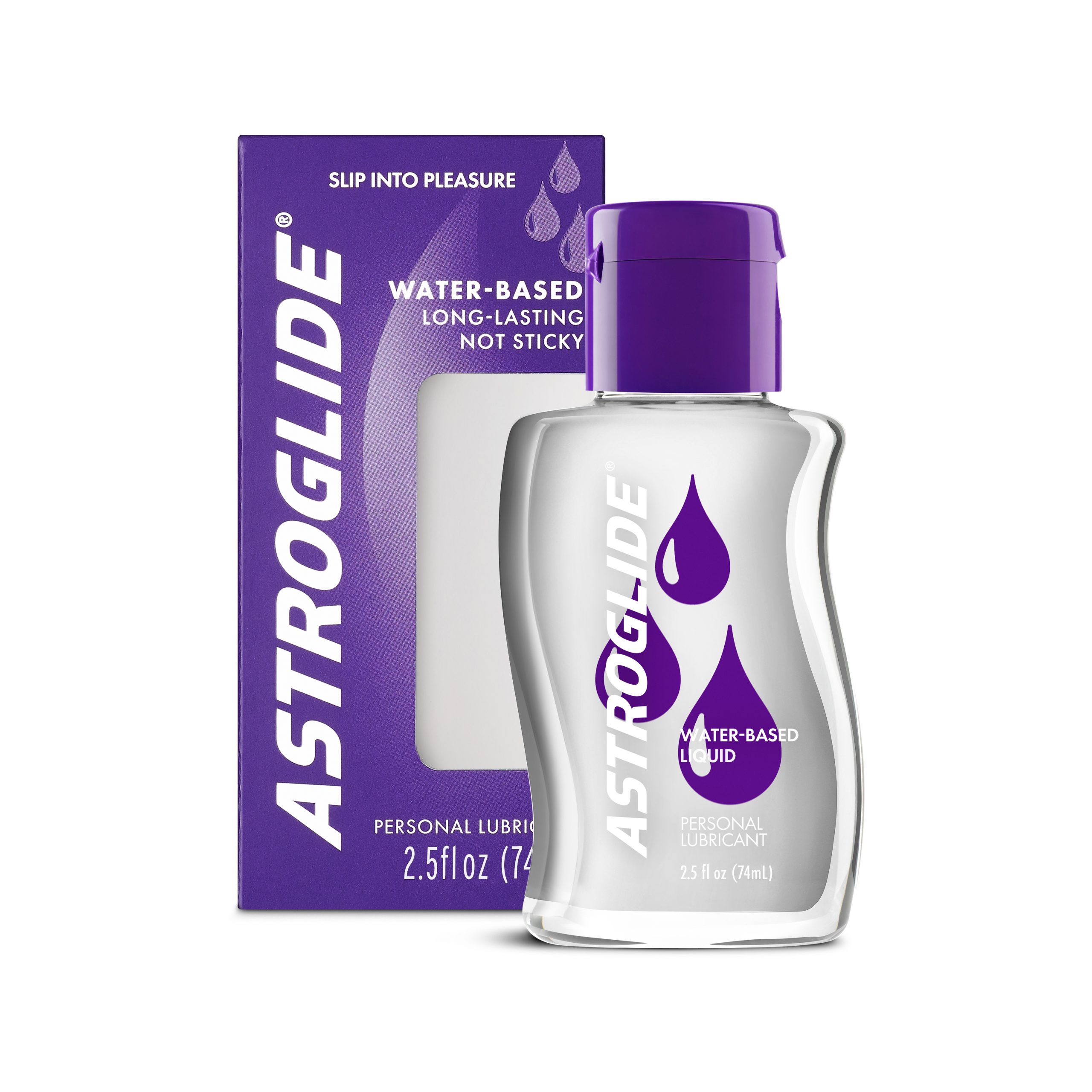 【Astroglide】美國As(艾詩萊) 親密關係保水最愛潤滑液 - 持久經典 74ml
